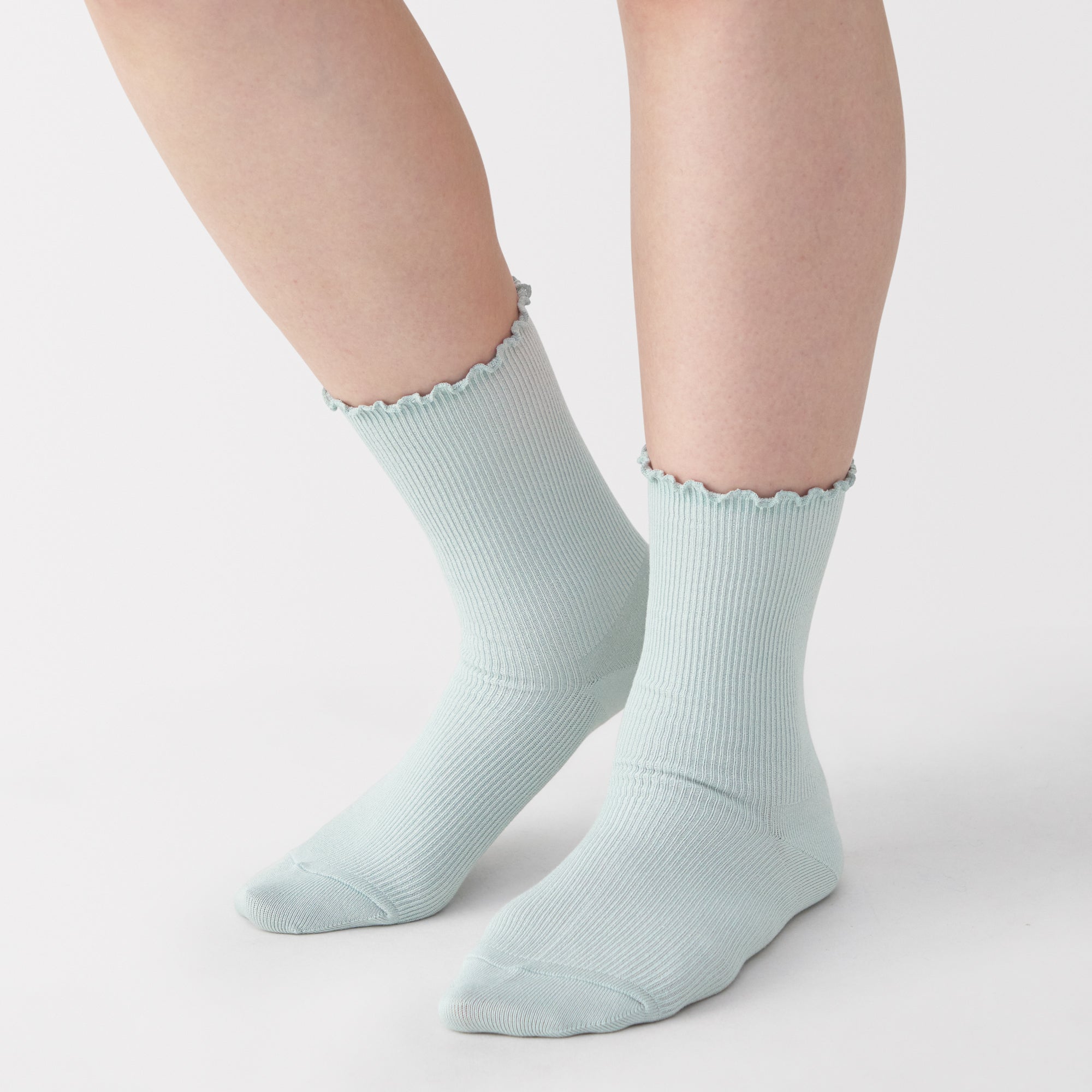 Right Angle Loose Top Socks