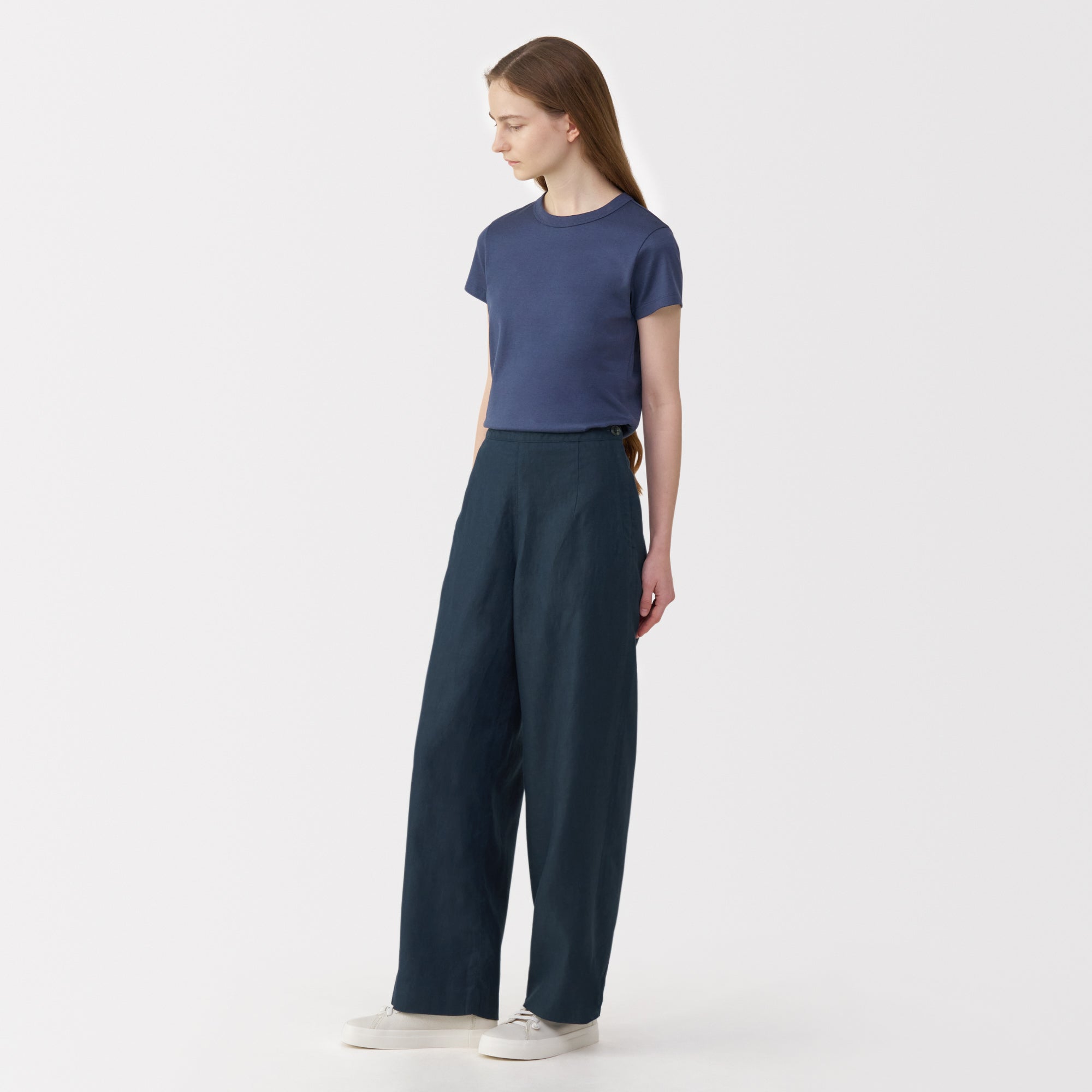 Labo Women's Heavyweight Linen Wide Pants