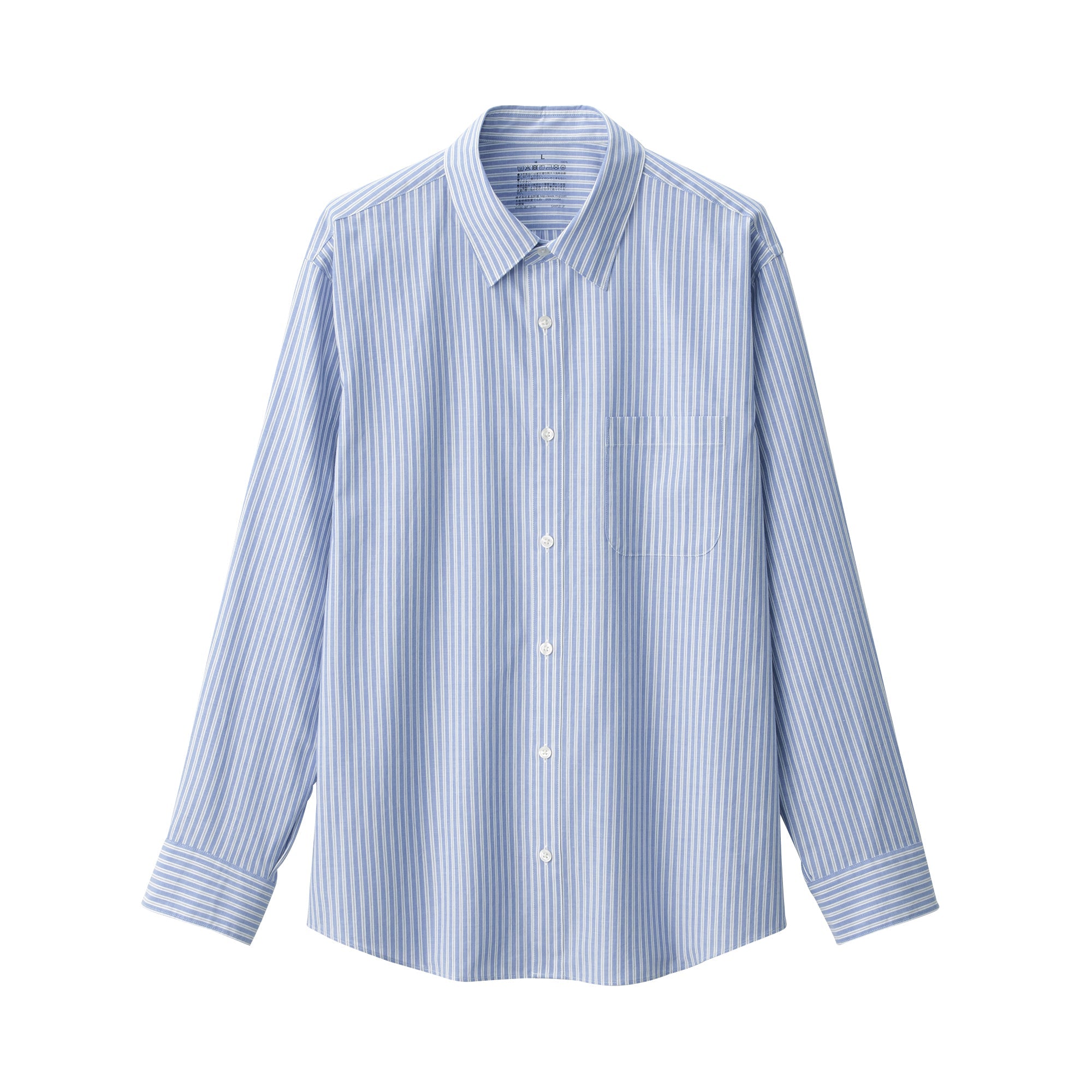 Men's Broadcloth Striped Long Sleeve Shirt