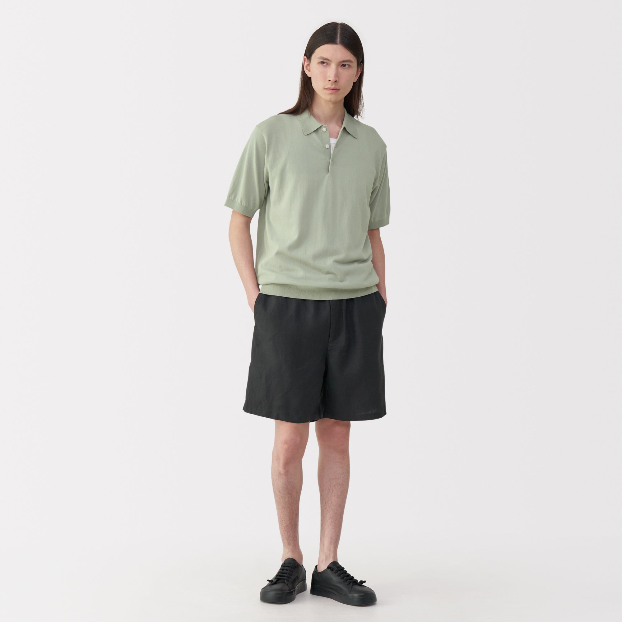 Labo Men's Cotton High Gauge Knit Polo