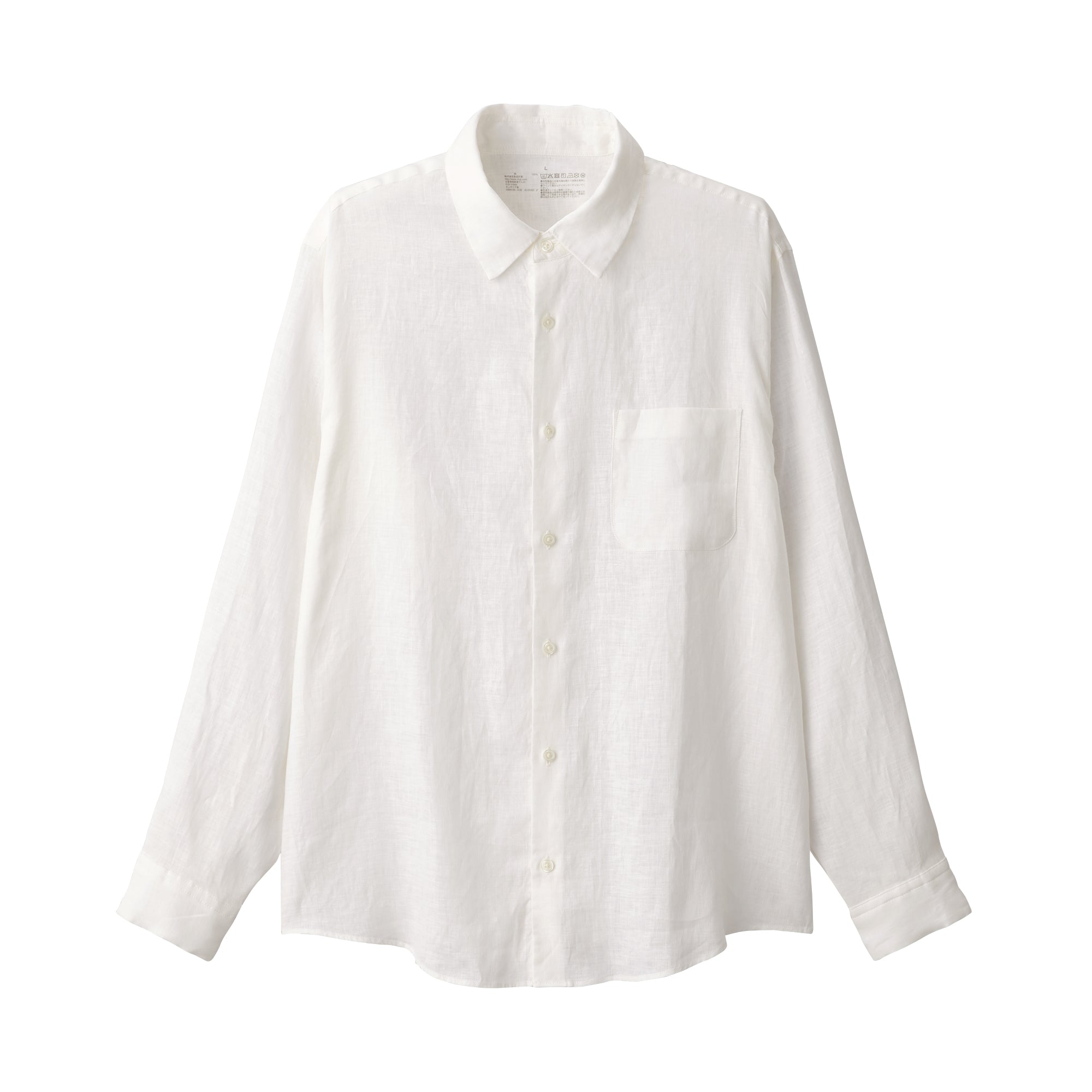 Men's Washed Linen Shirt