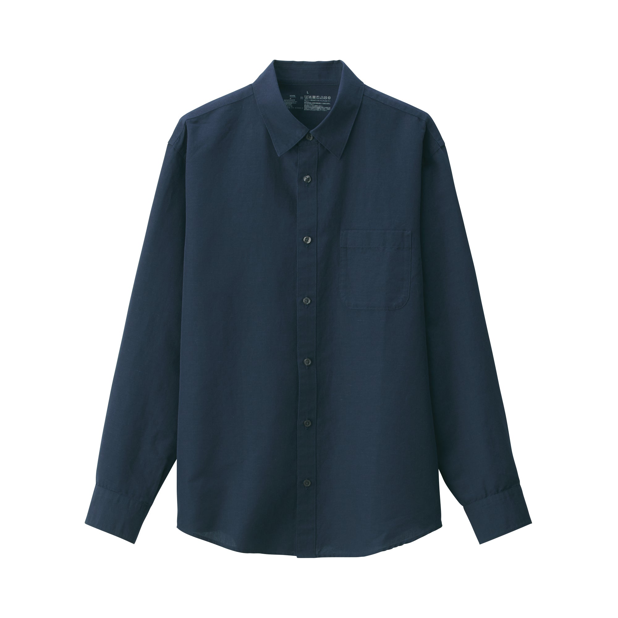 Men's Hemp Cotton Long Sleeve Shirt