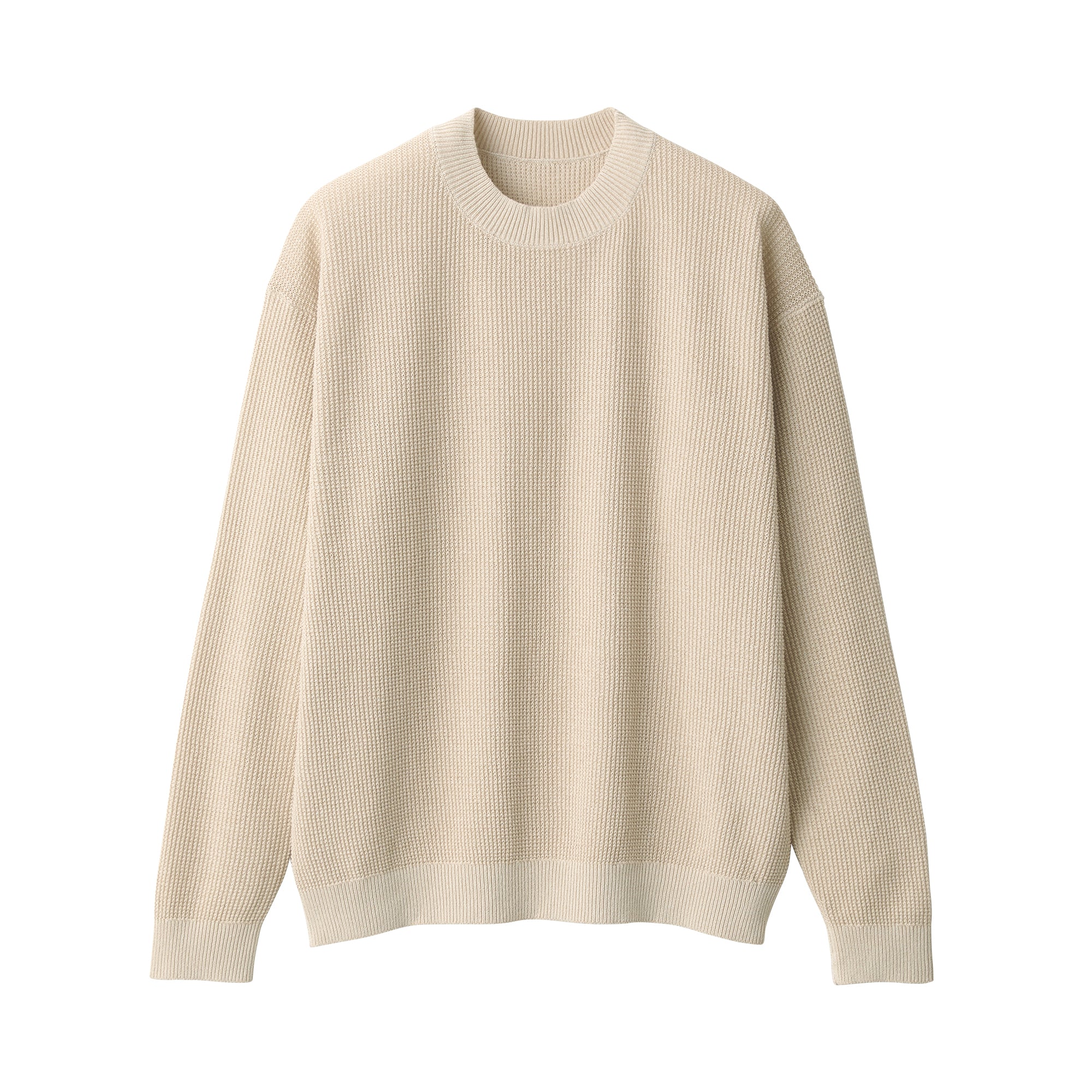 Labo Men's Washi Blend Knit Long Sleeve Pullover