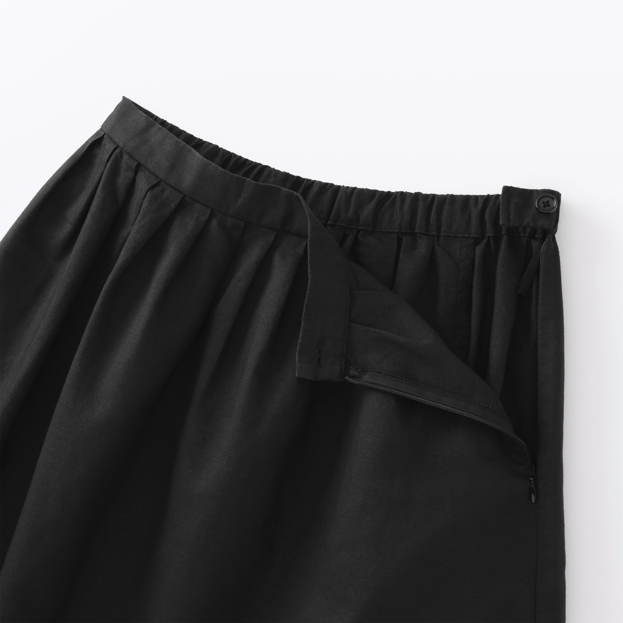 Women's Hemp Cotton Easy Long Skirt