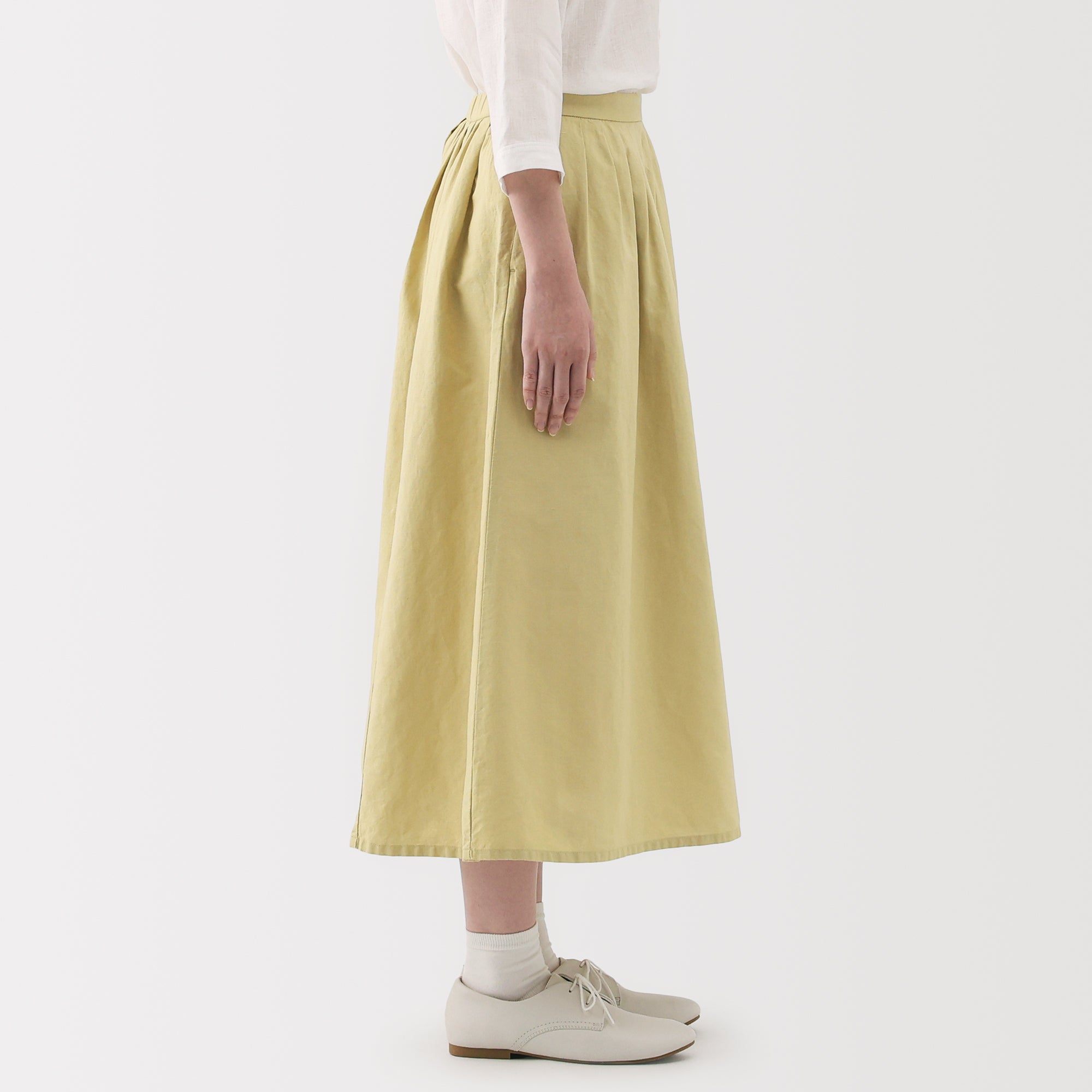 Women's Hemp Cotton Easy Long Skirt