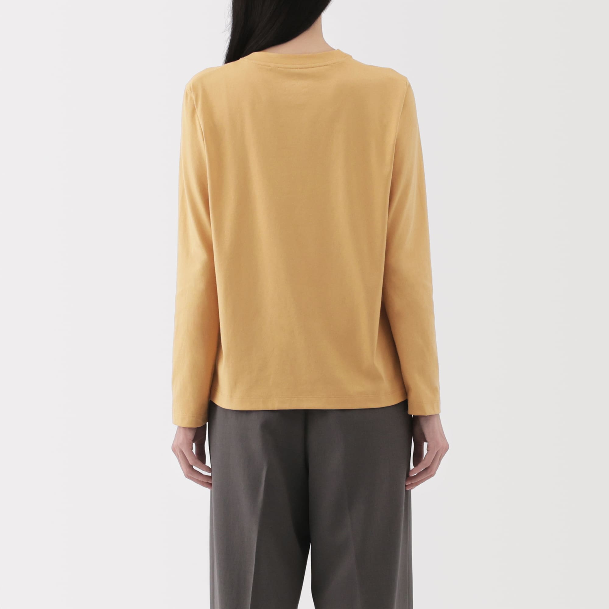 Women's Jersey Crew Neck Long Sleeve T-Shirt