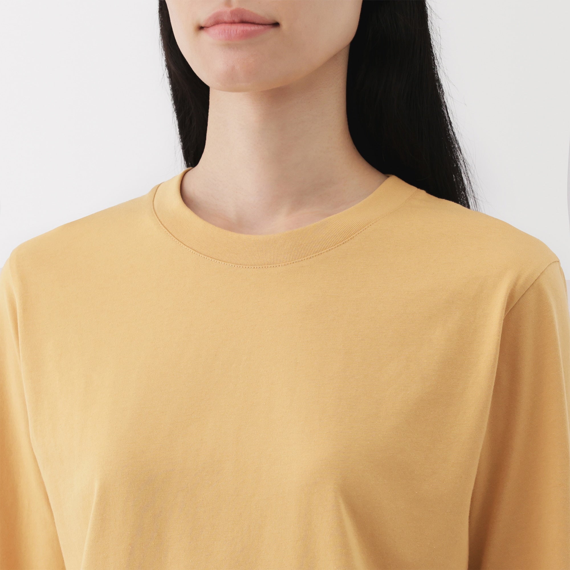 Women's Jersey Crew Neck Long Sleeve T-Shirt