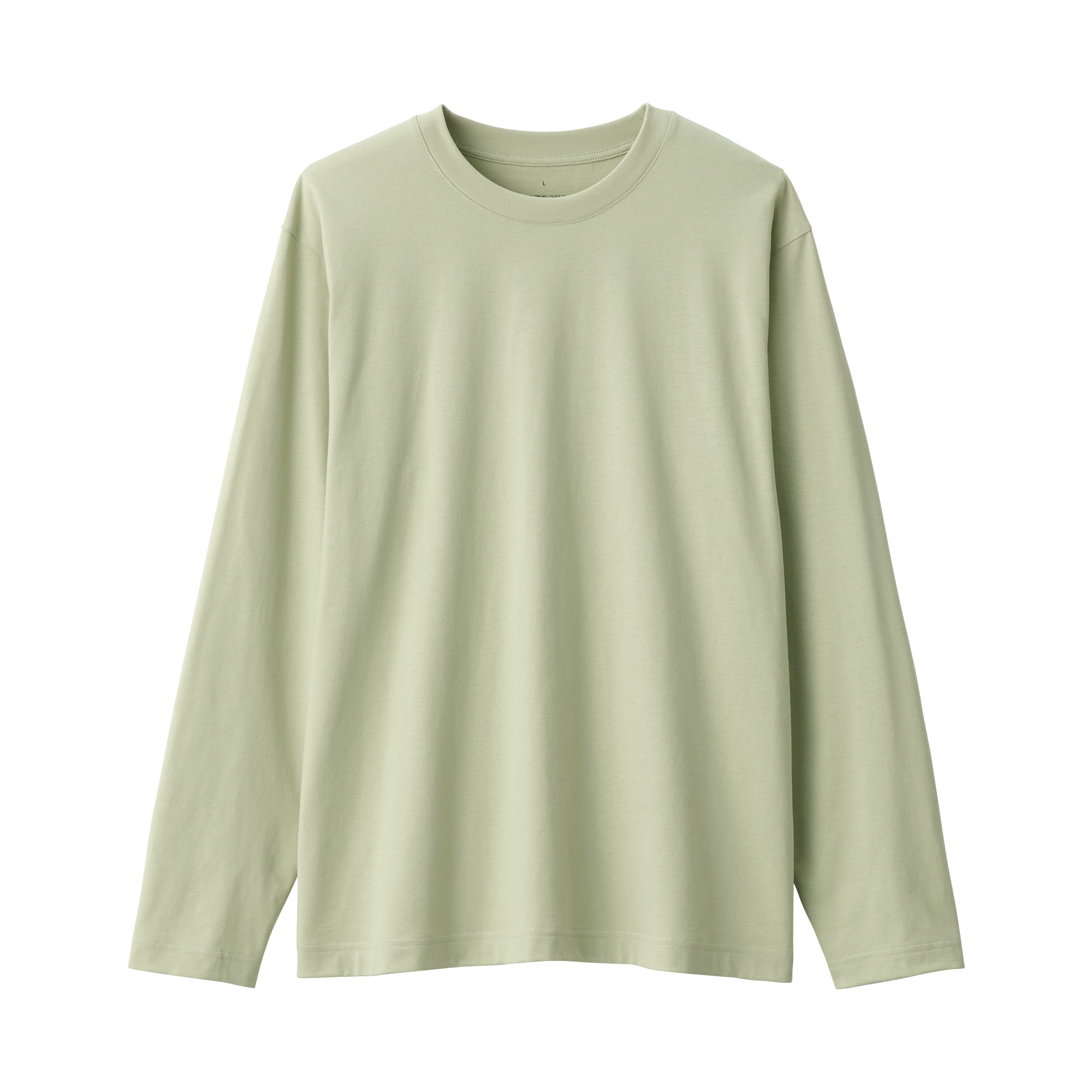 Men's Jersey Crew Neck Long Sleeve T-Shirt