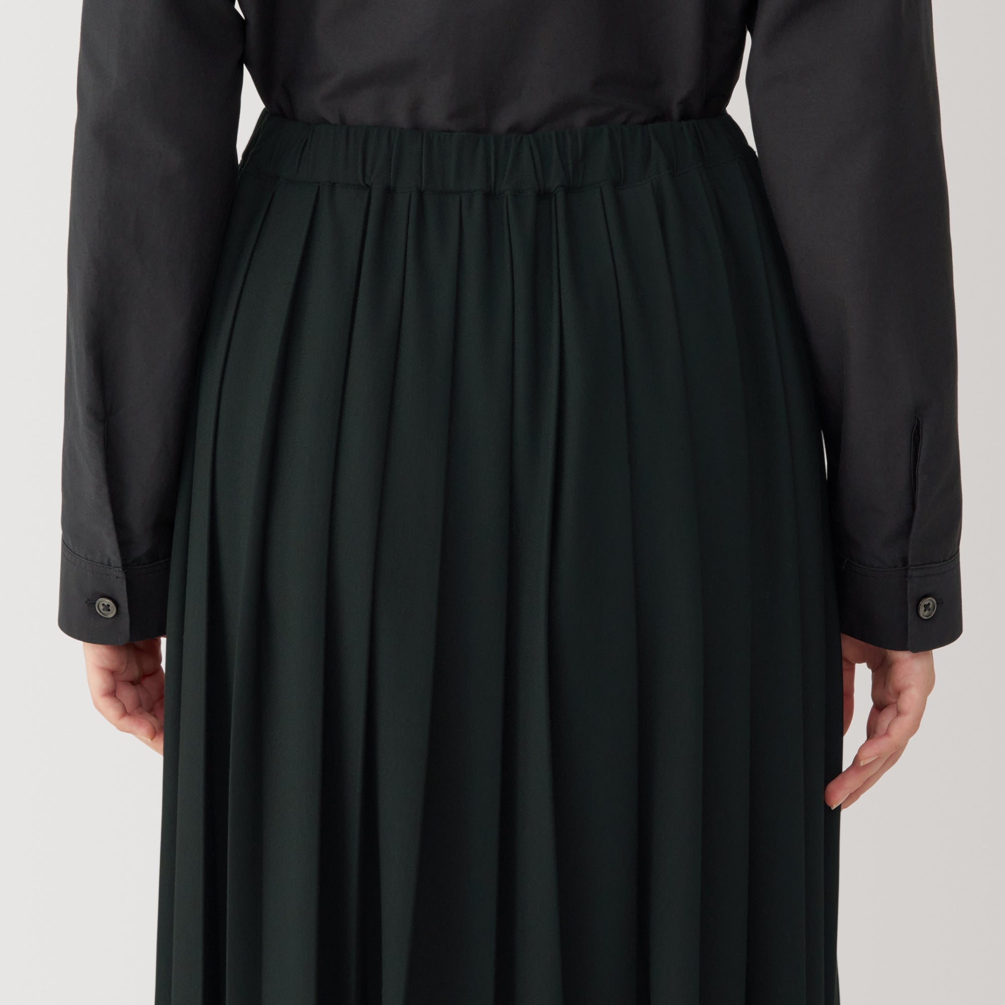 Labo Women's Jersey Pleated Skirt