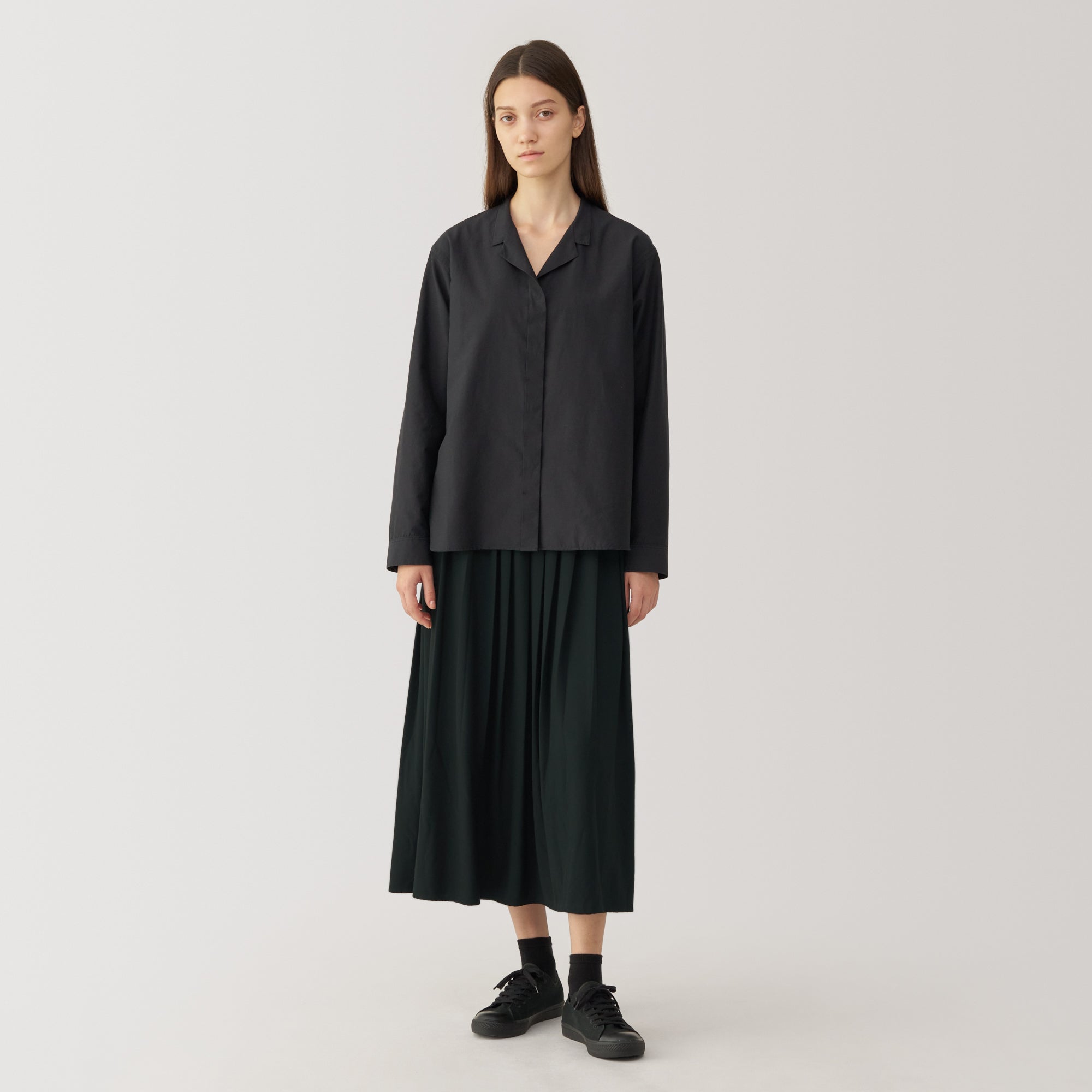 Labo Women's Jersey Pleated Skirt