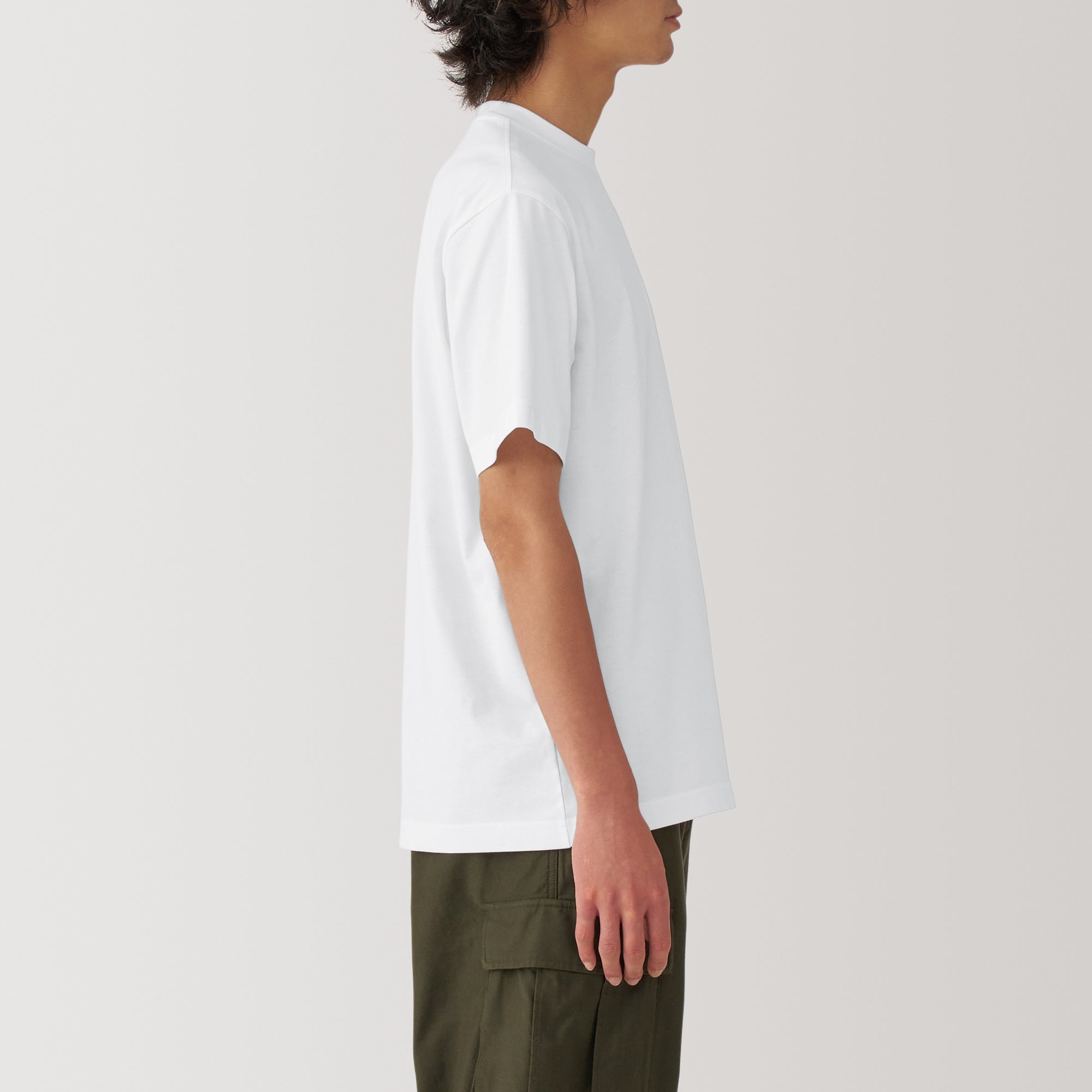 Men's Jersey Crew Neck Short Sleeve T-Shirt