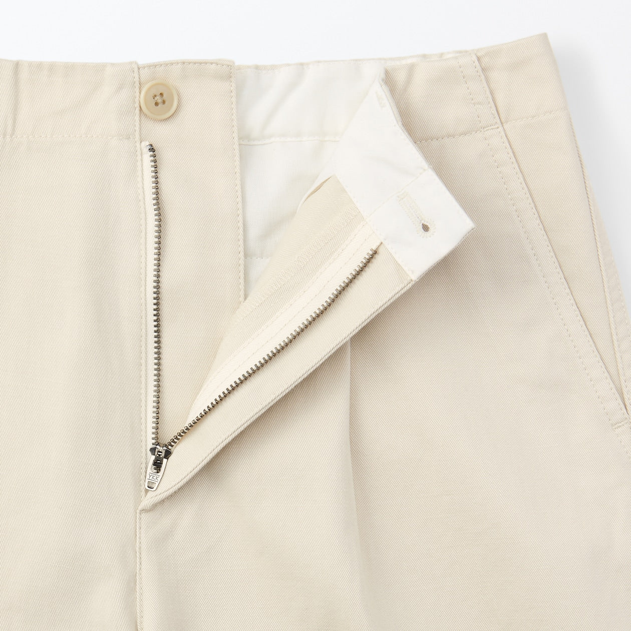 Women's Slub Yarn Chino Darted Wide Pants