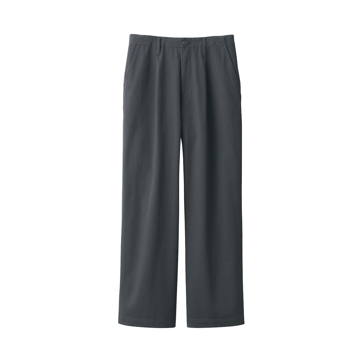 Women's Slub Yarn Chino Darted Wide Pants