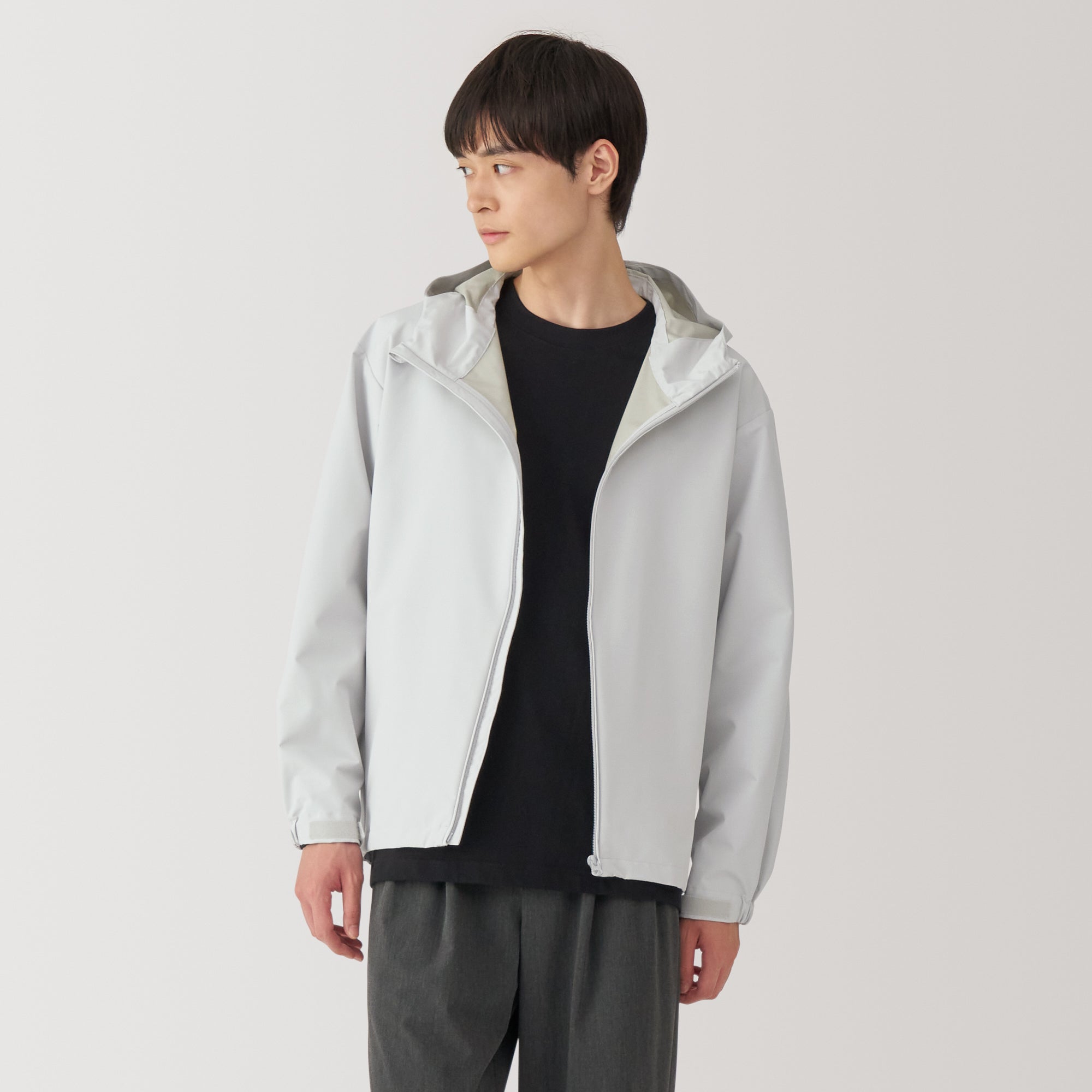 Men's Water Repellent Hooded Jacket