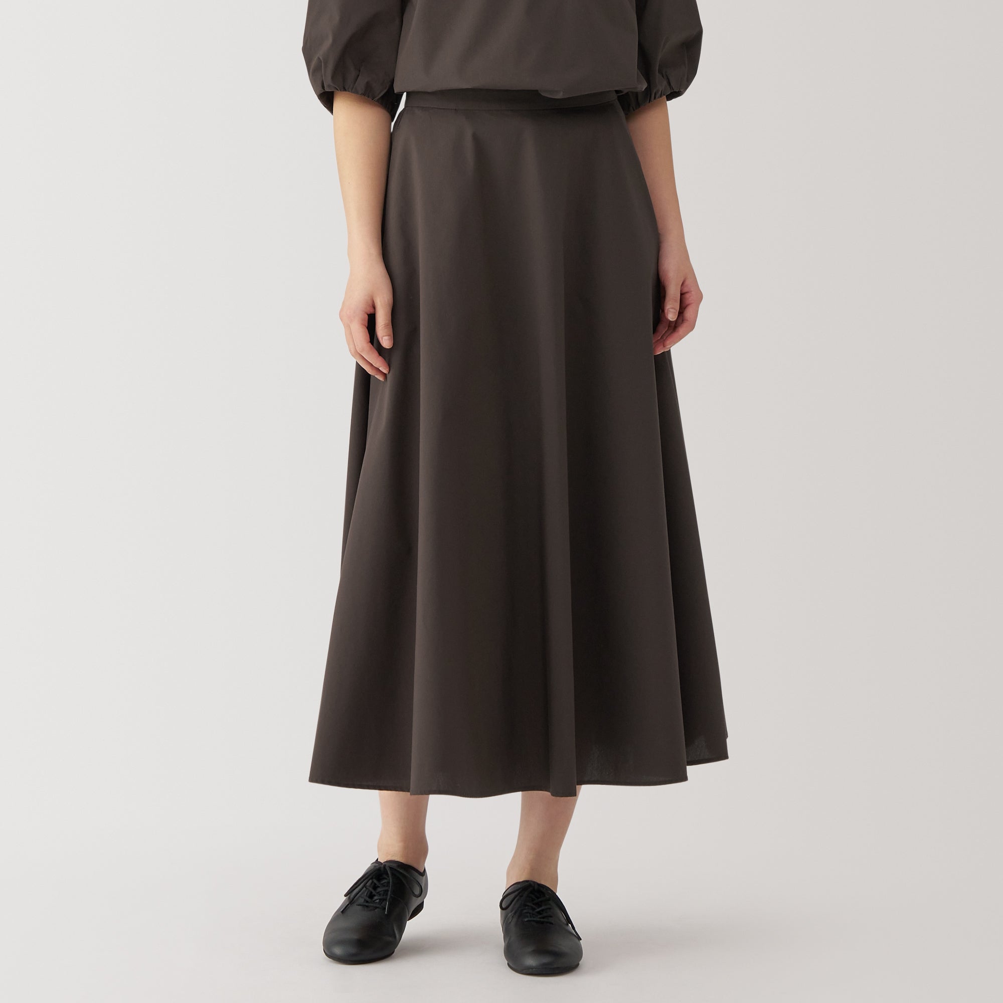 Women's Quick Dry Broadcloth Flared Skirt