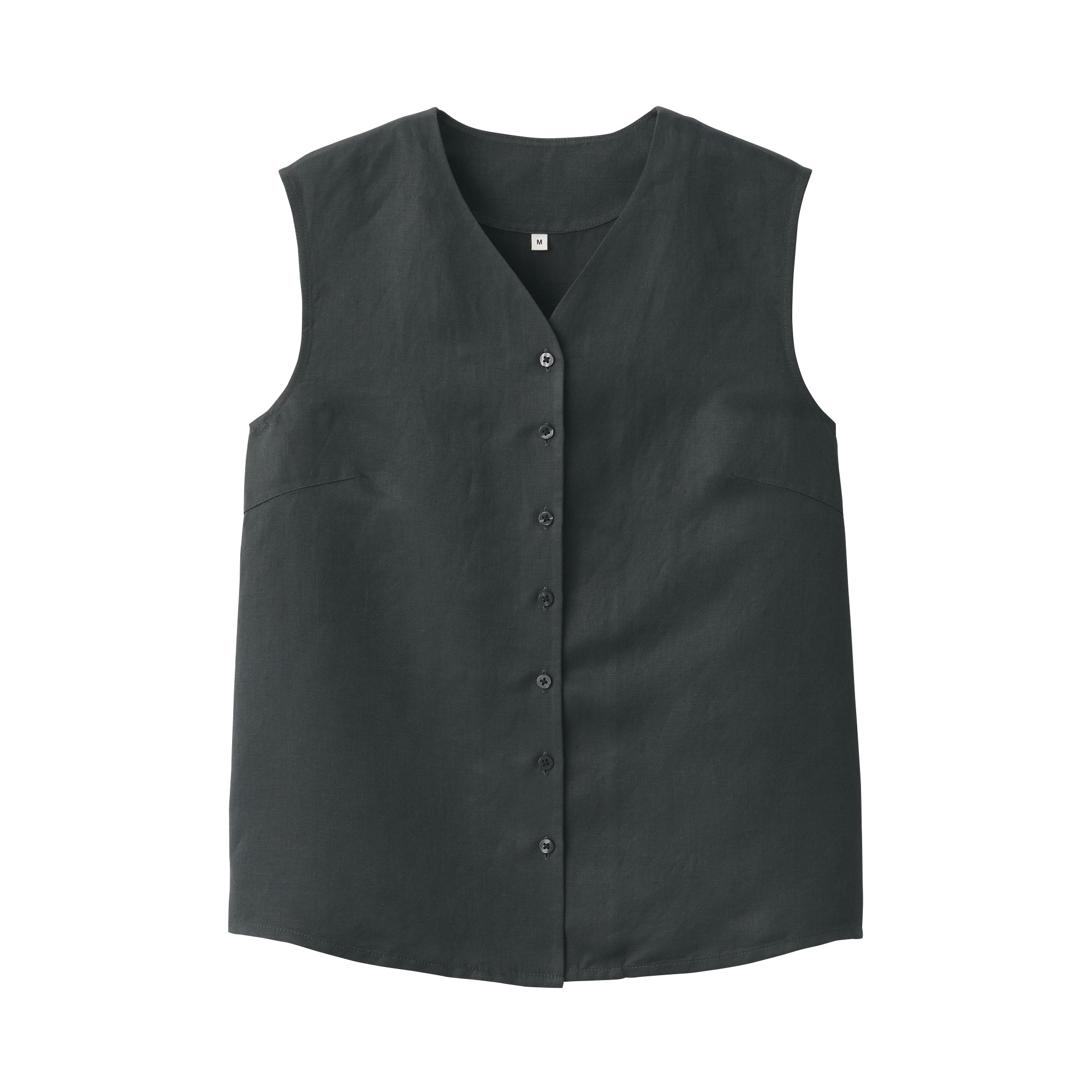 Labo Women's Linen Silk Sleeveless Shirt