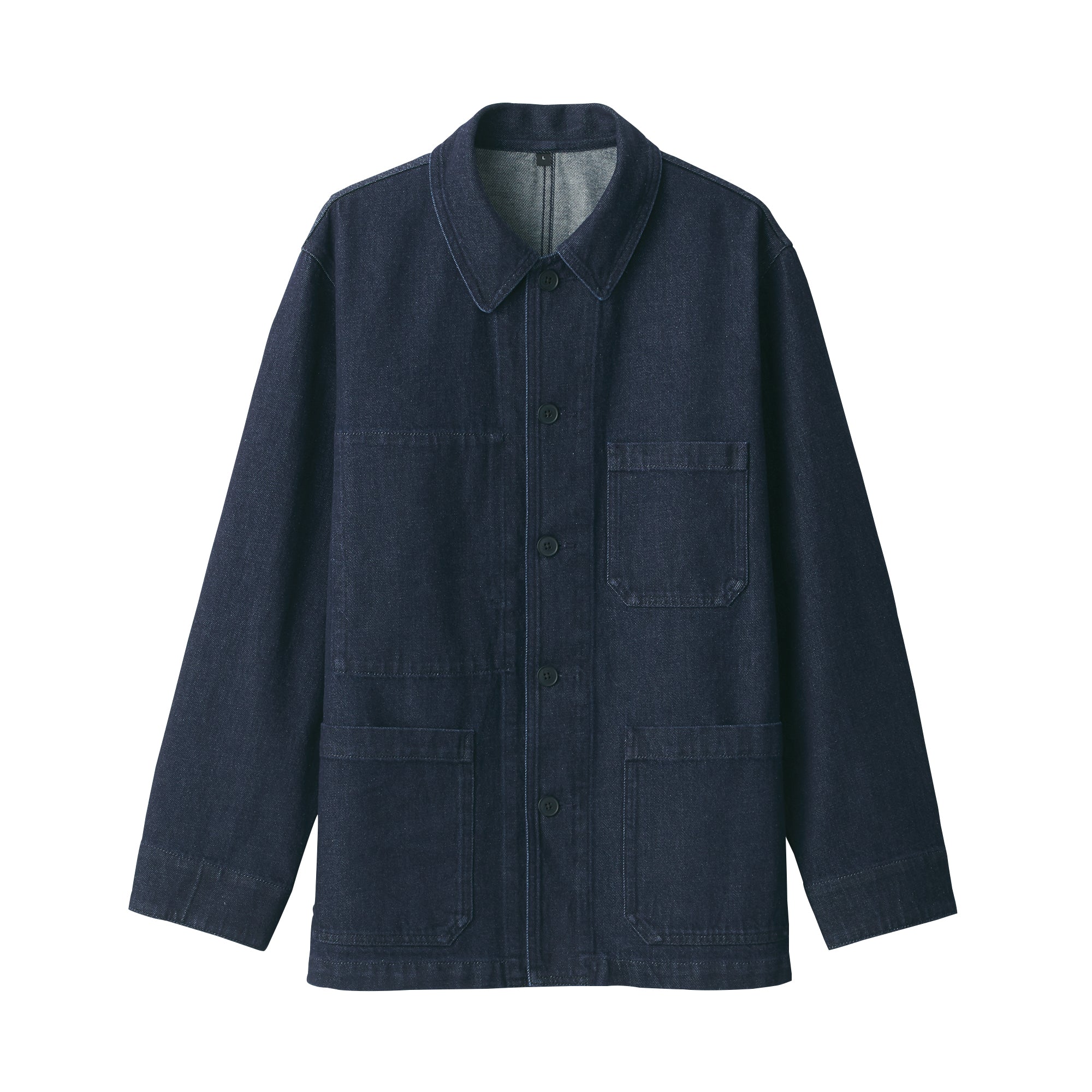 Men's Kapok Blend Denim Coverall Jacket
