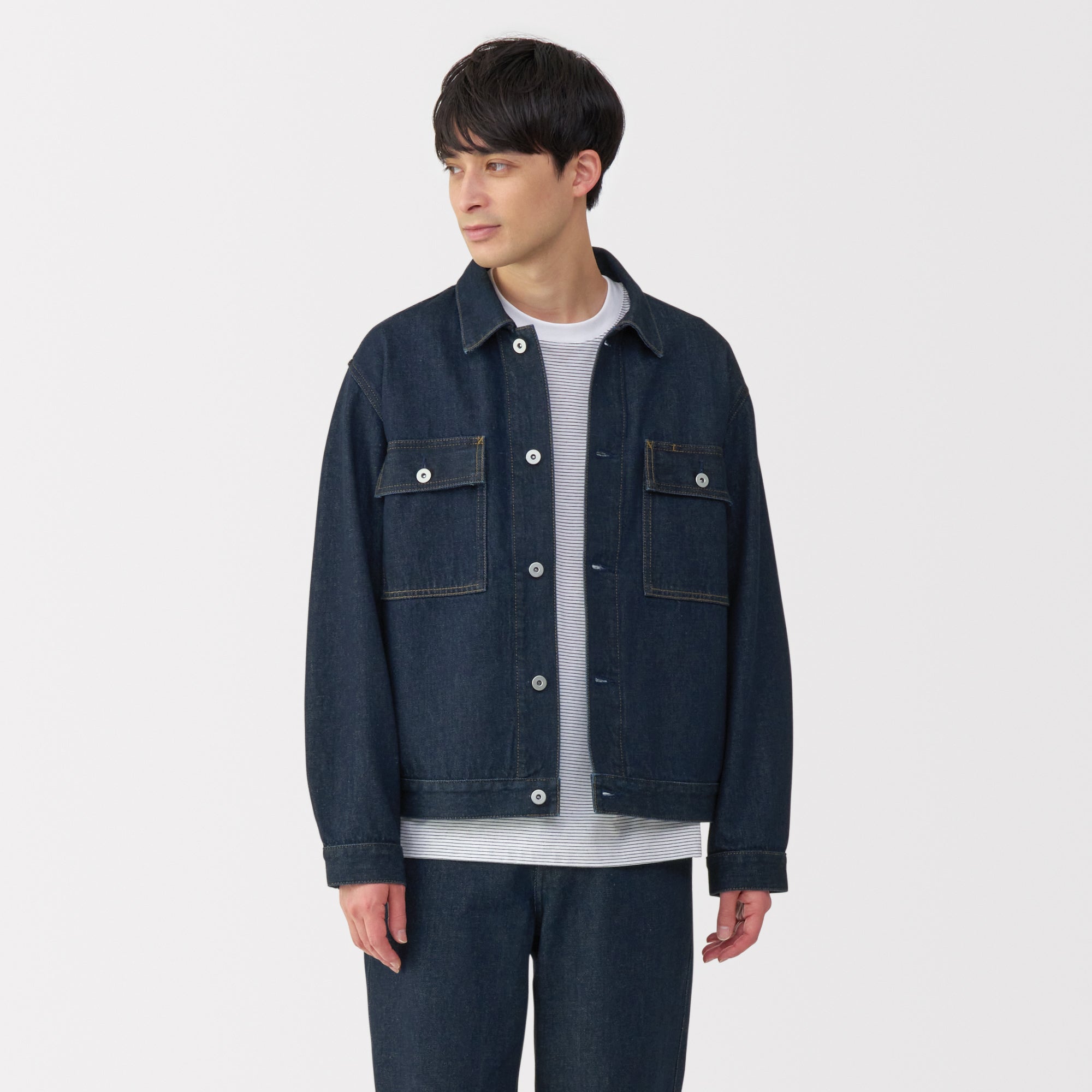 Men's Kapok Blend Denim Jacket