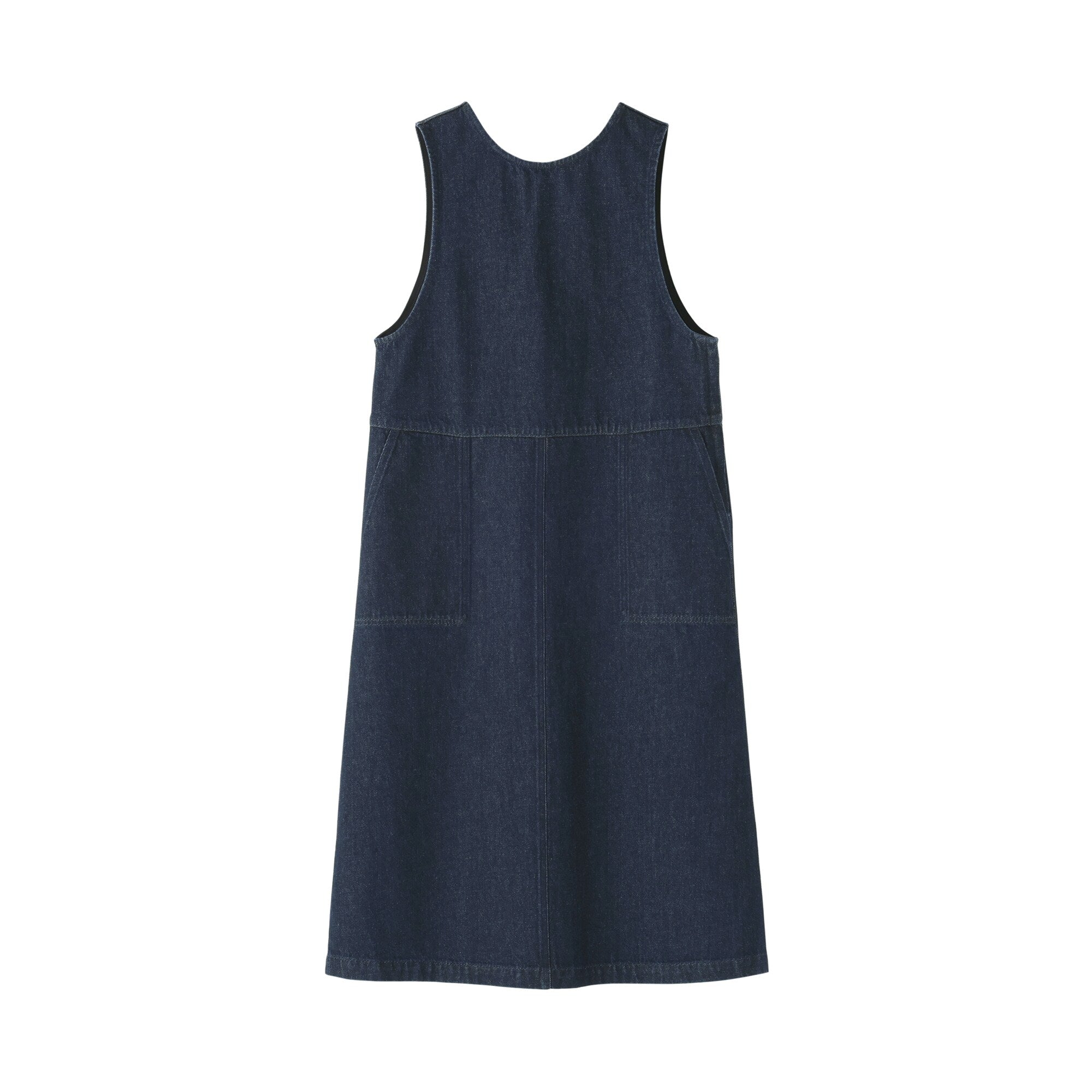 Women's Kapok Blend Denim Jumper Dress