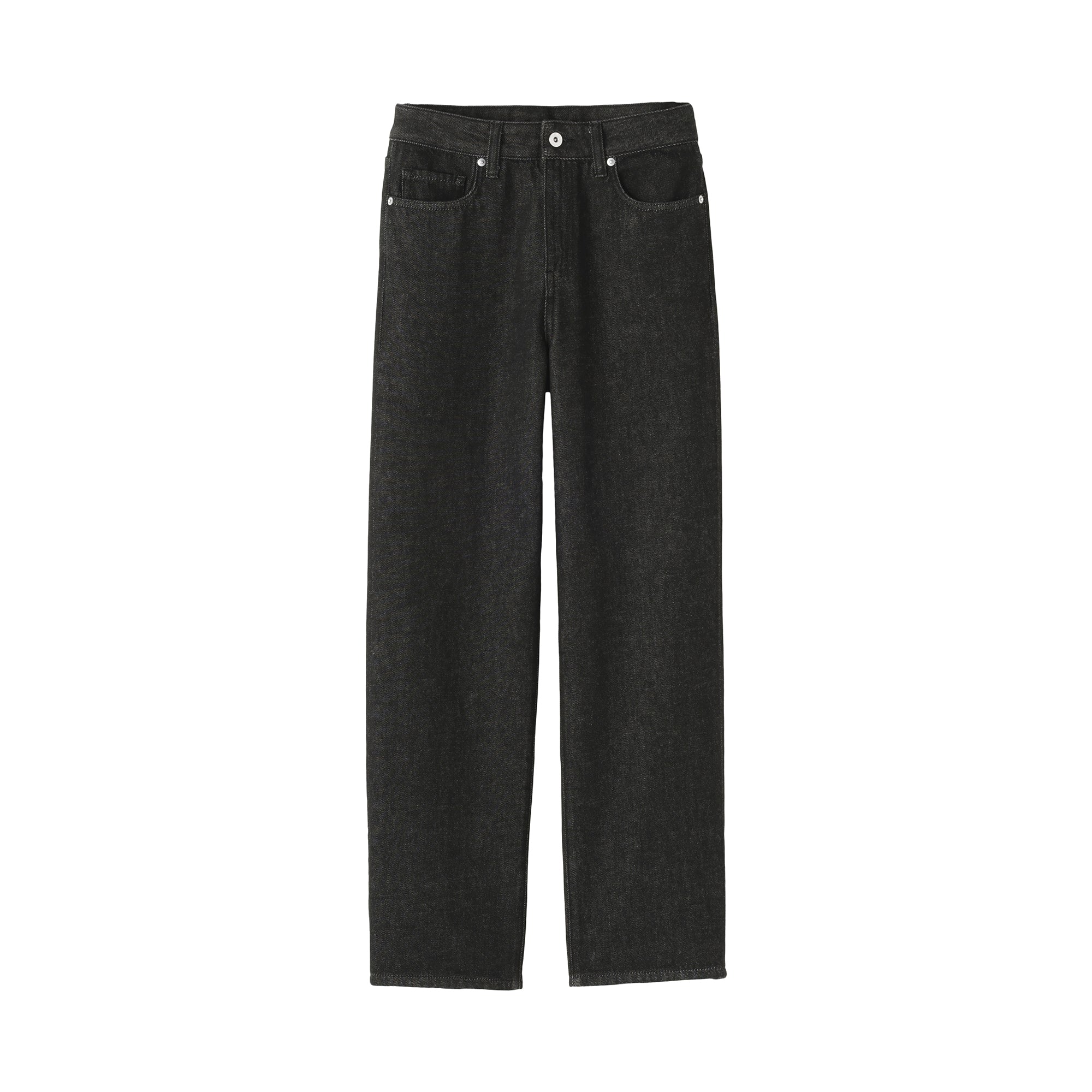 Women's Kapok Blend Denim Straight Pants