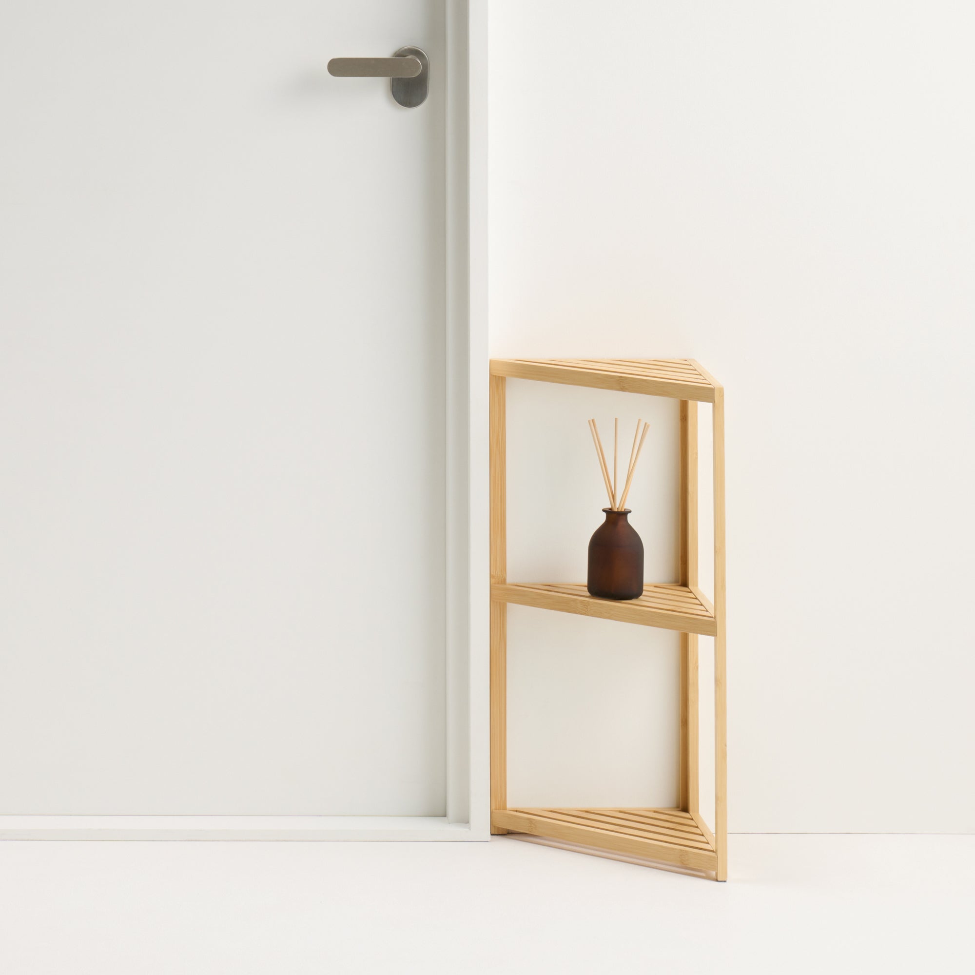 Bamboo Corner Rack 3 Tier