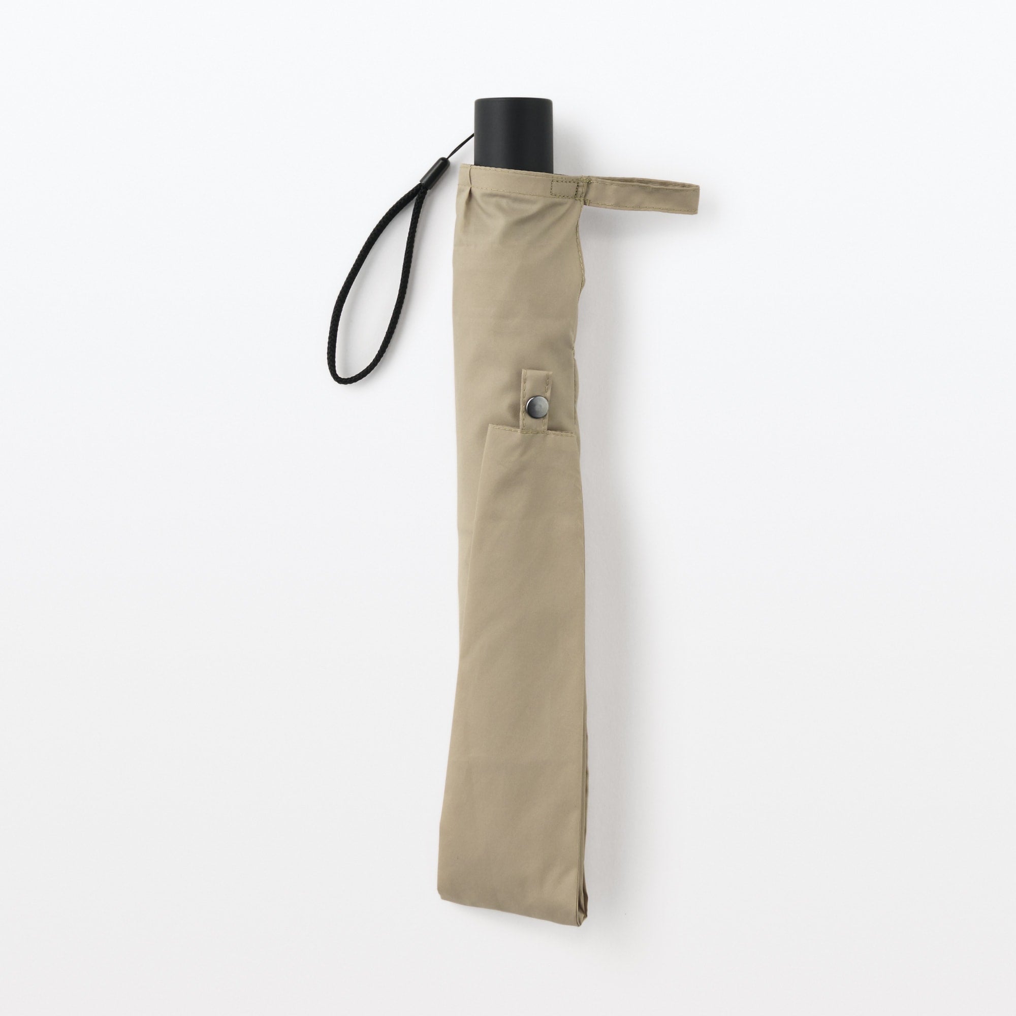 All-Weather 2-Way Foldable Umbrella Beige