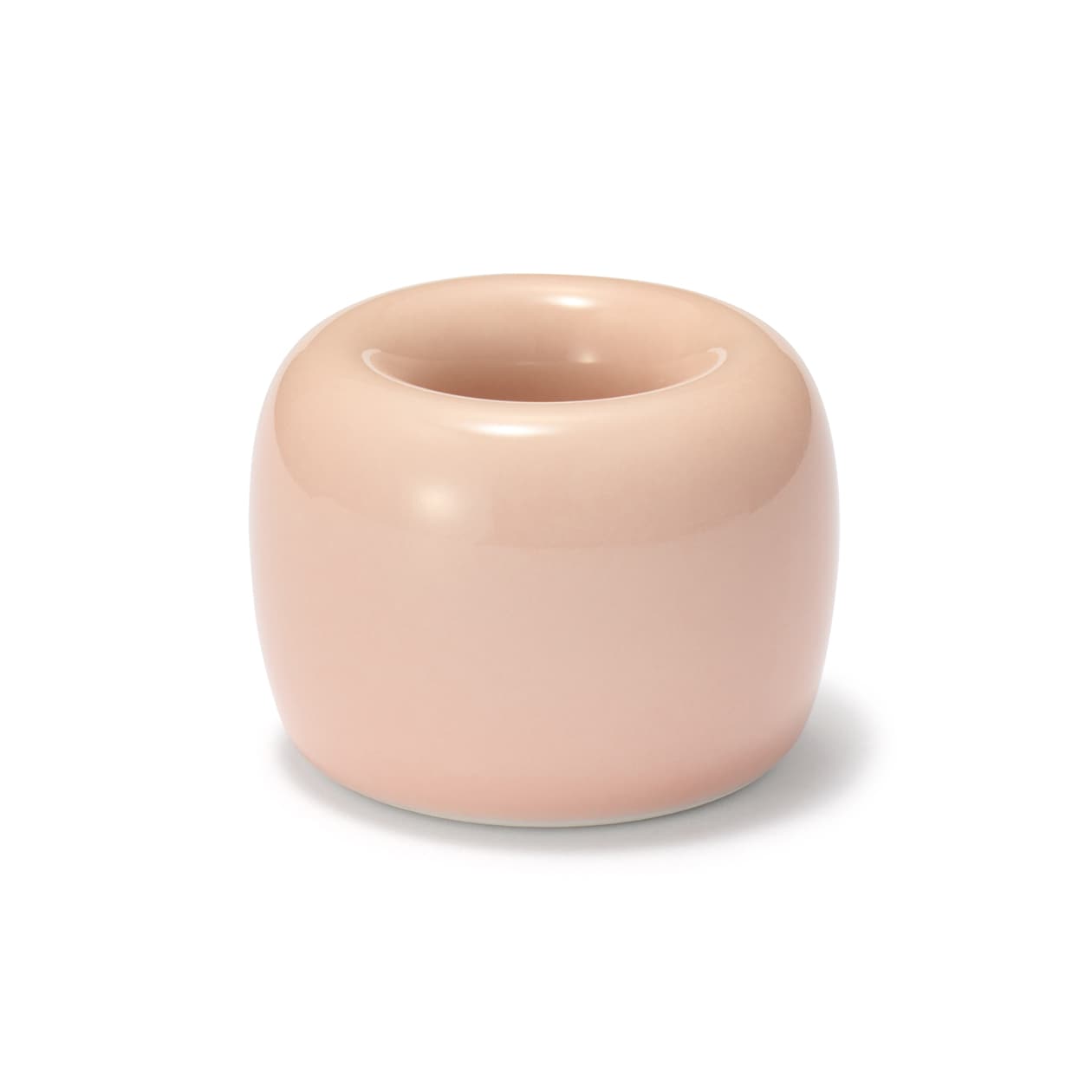 Porcelain Toothbrush Holder - Pink