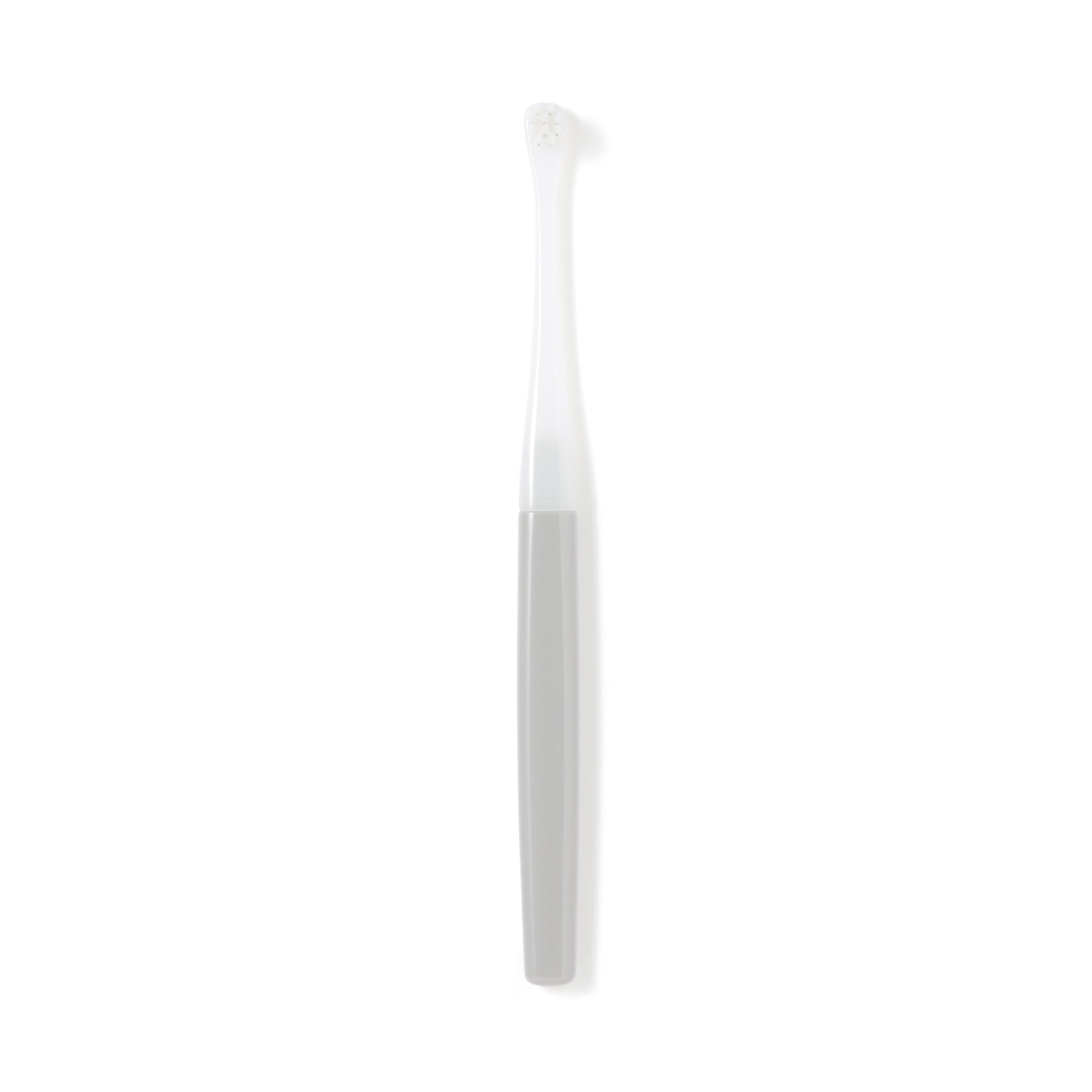 Replaceable Head Compact Medium Toothbrush - Grey