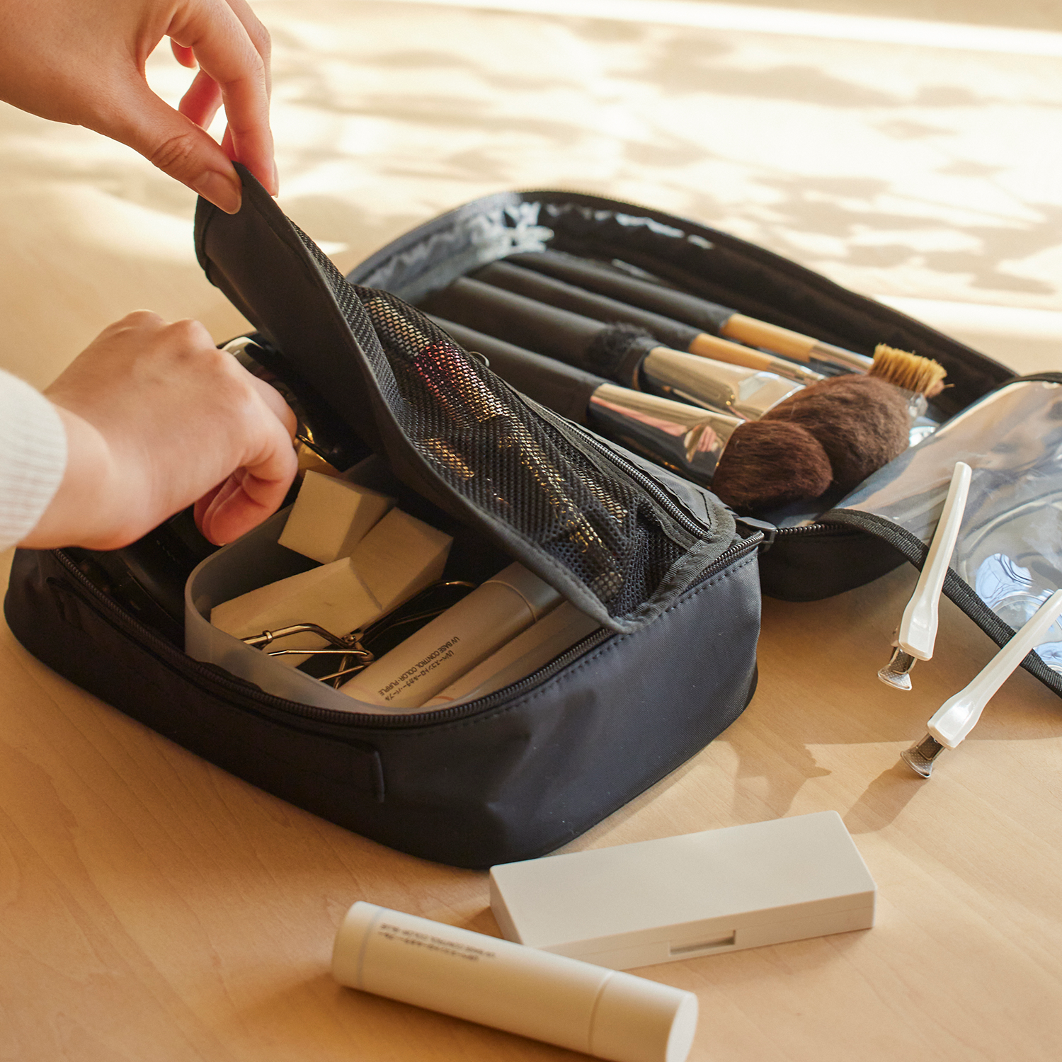 Nylon Makeup Box - Small