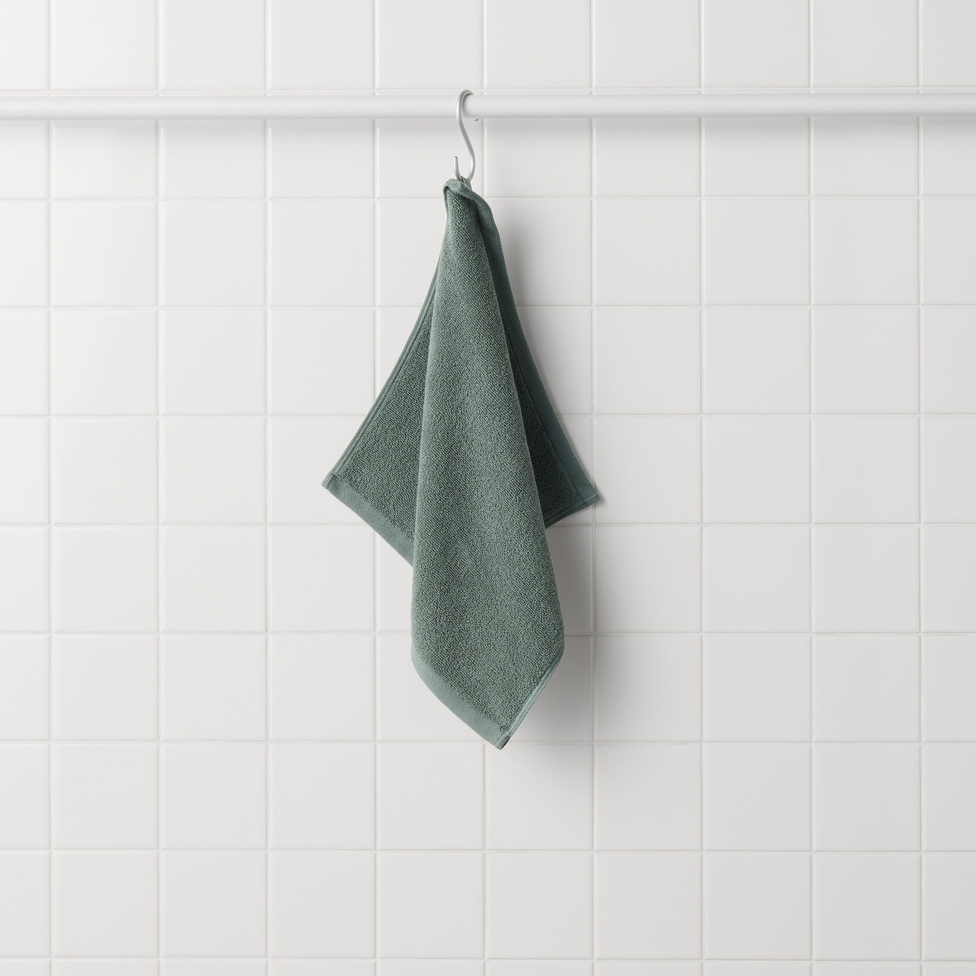 Twin Pile with Loop Hand Towel - Green