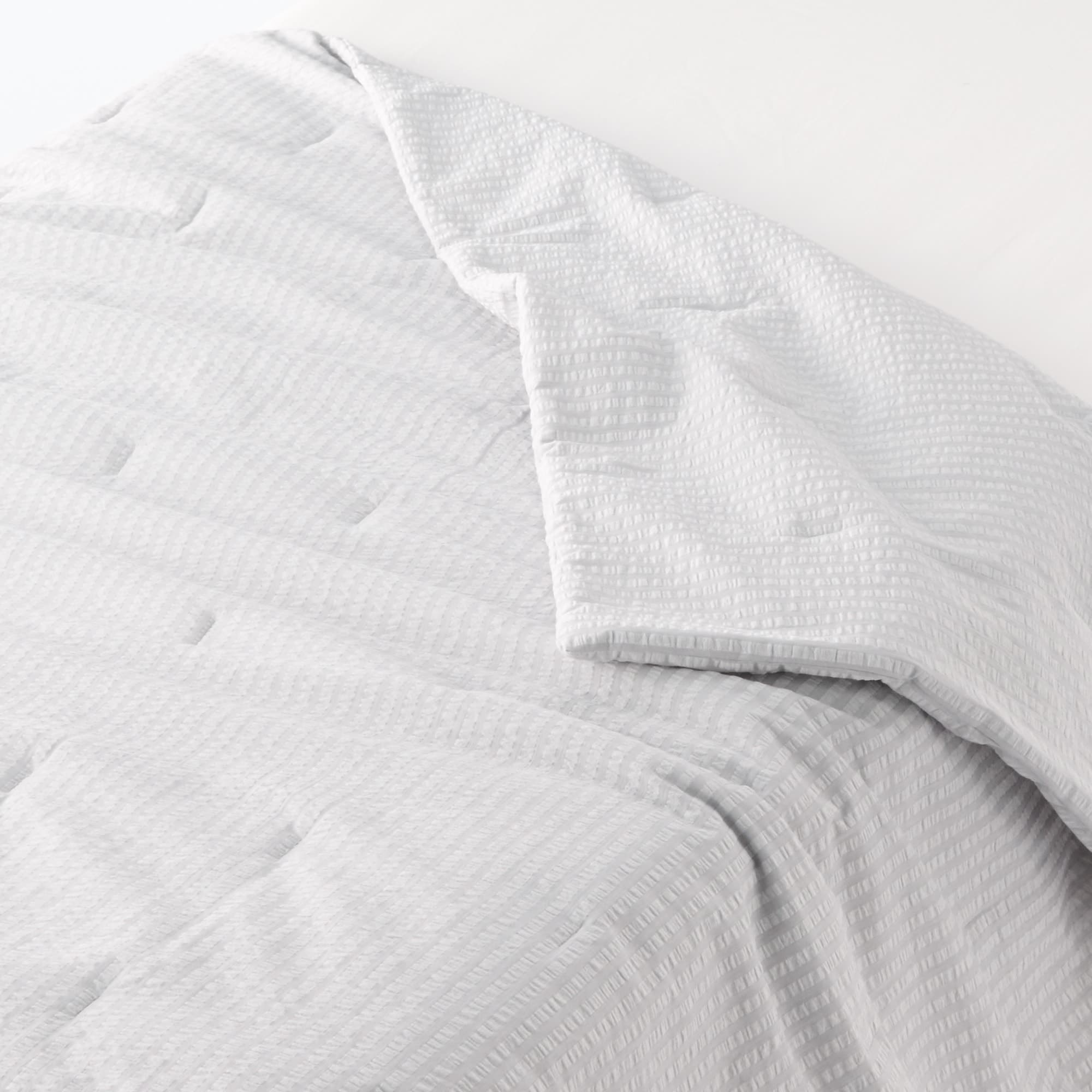 Cotton Seersucker Thin Duvet - Single