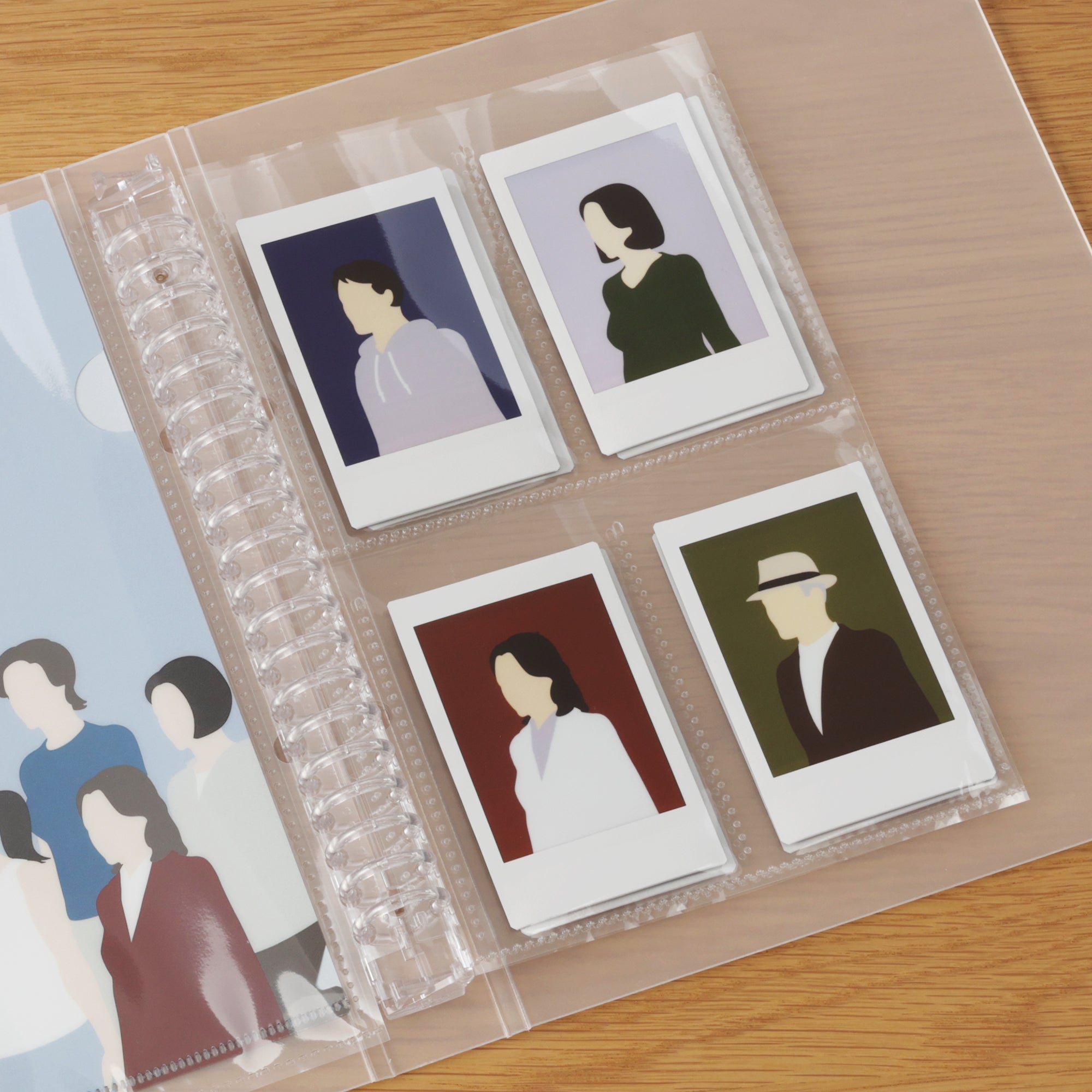 INSTAX Mini 4-Pocket Refill for A5 Wide Organizer