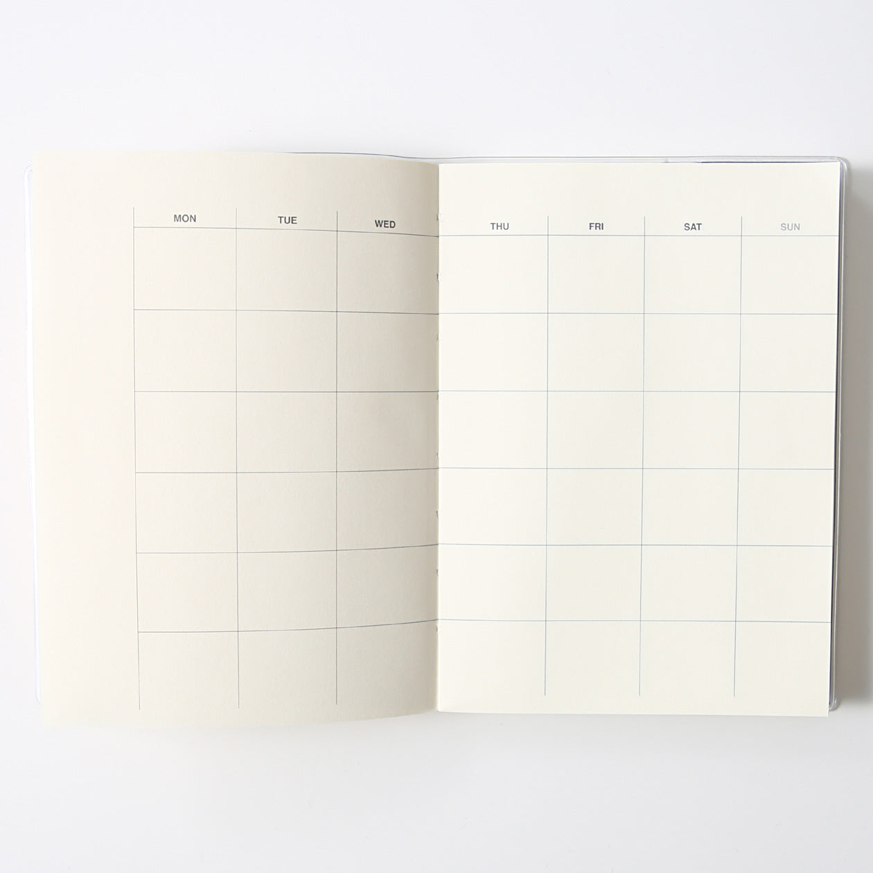 Undated Monthly Weekly Planner