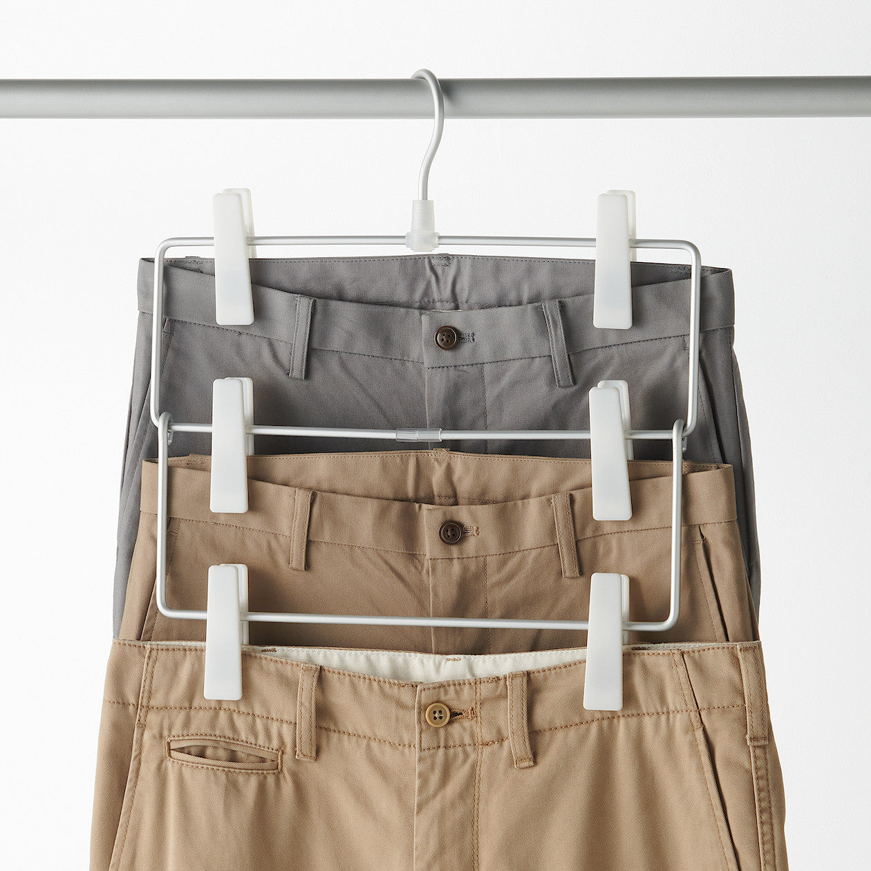 3 Tier Aluminum Hanger for Bottoms