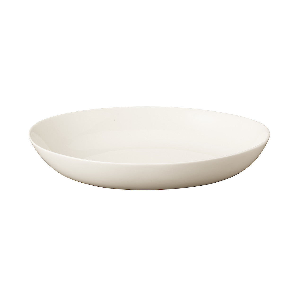 Beige Porcelain Curry and Pasta Dish