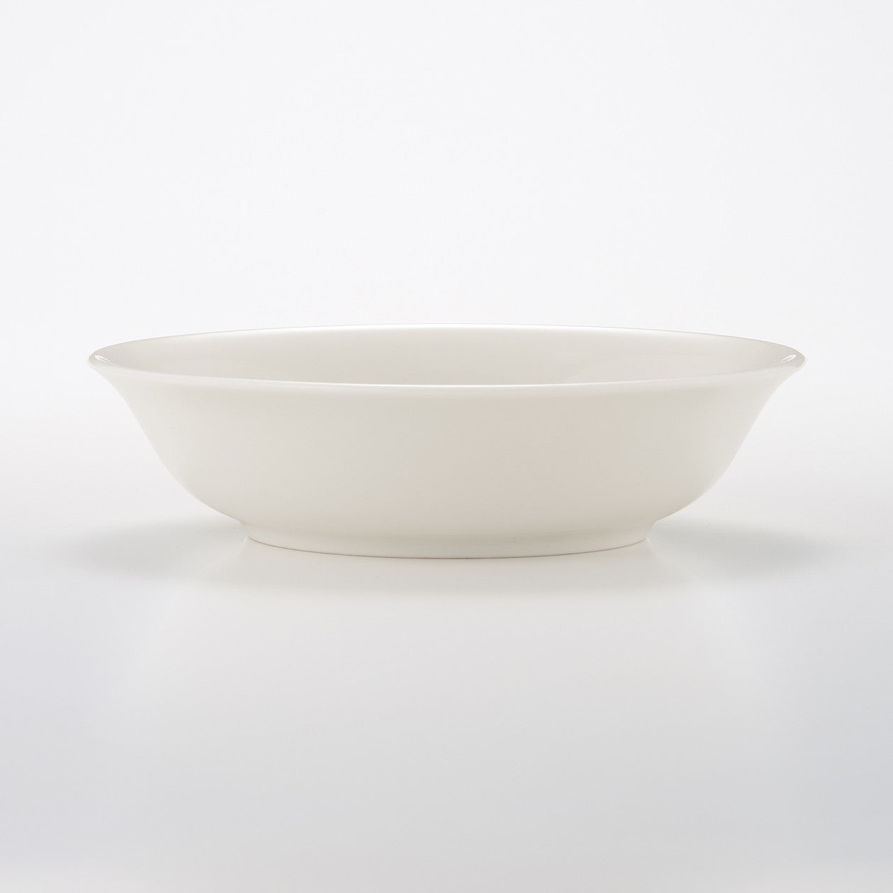 Beige Porcelain Deep Dish