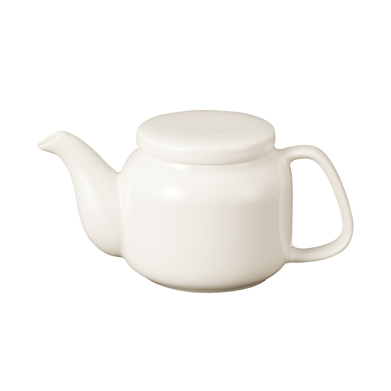 Beige Porcelain Tea Pot