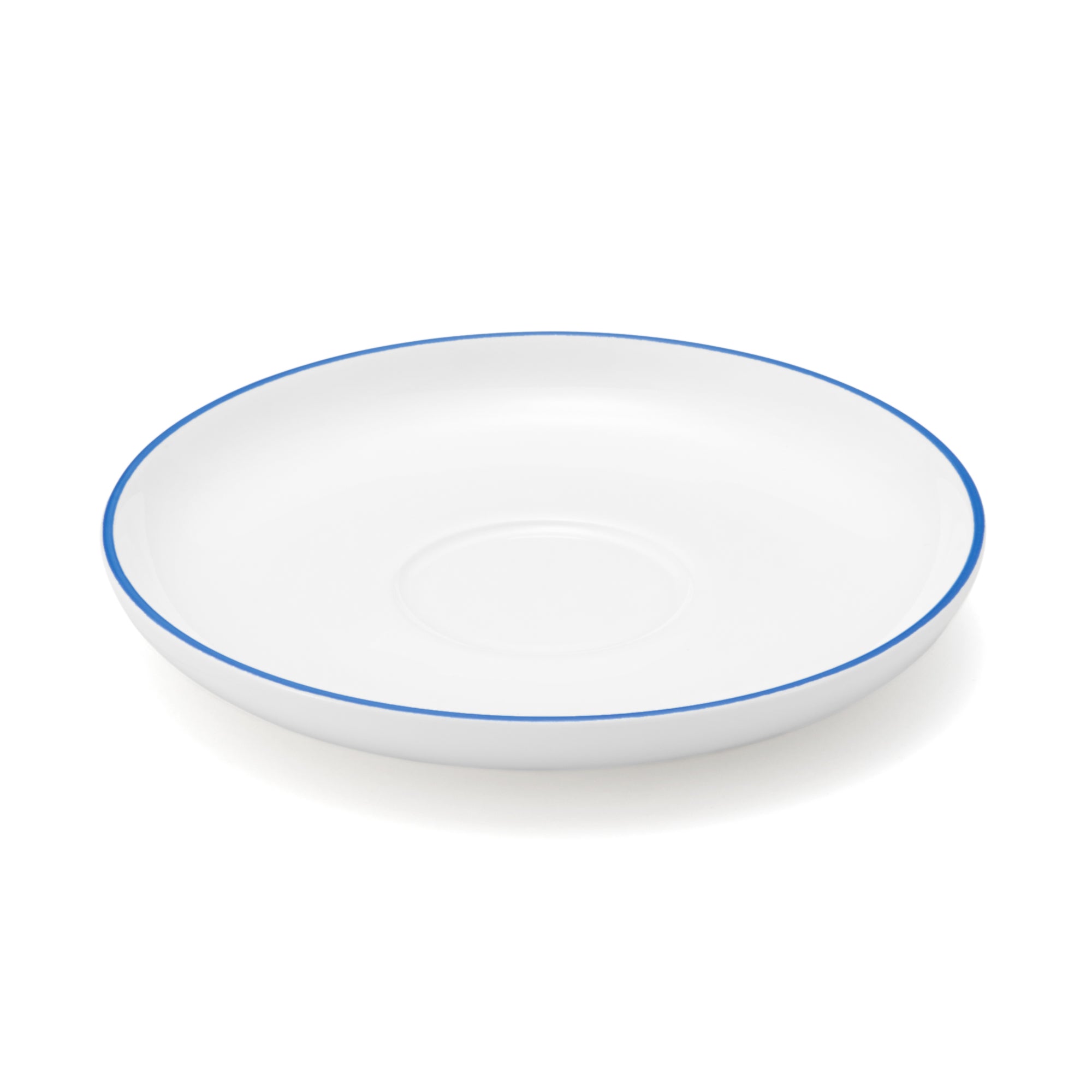 Everyday Tableware Tea Saucer - Blue Stripe
