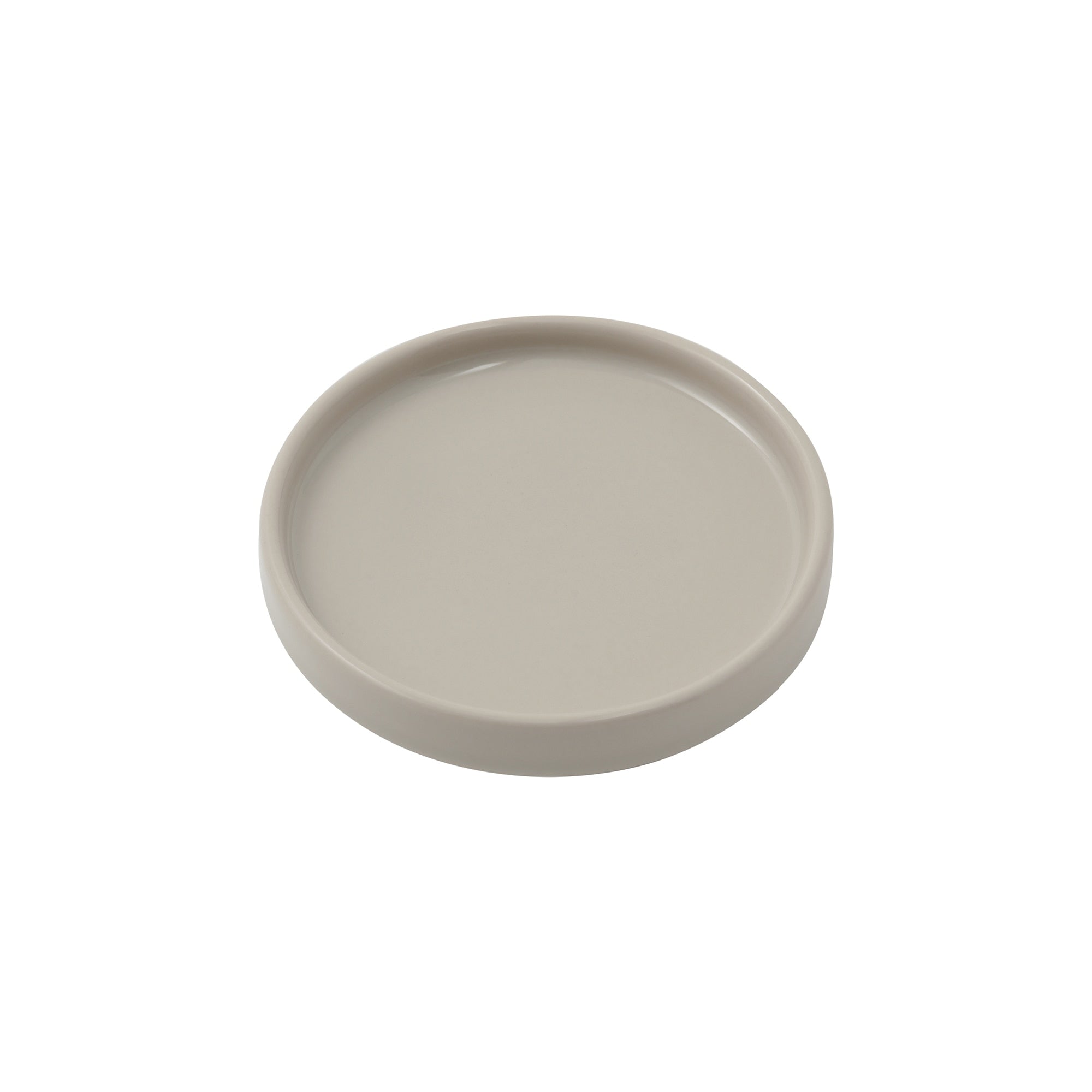 Stoneware Multi Saucer - Grey Beige