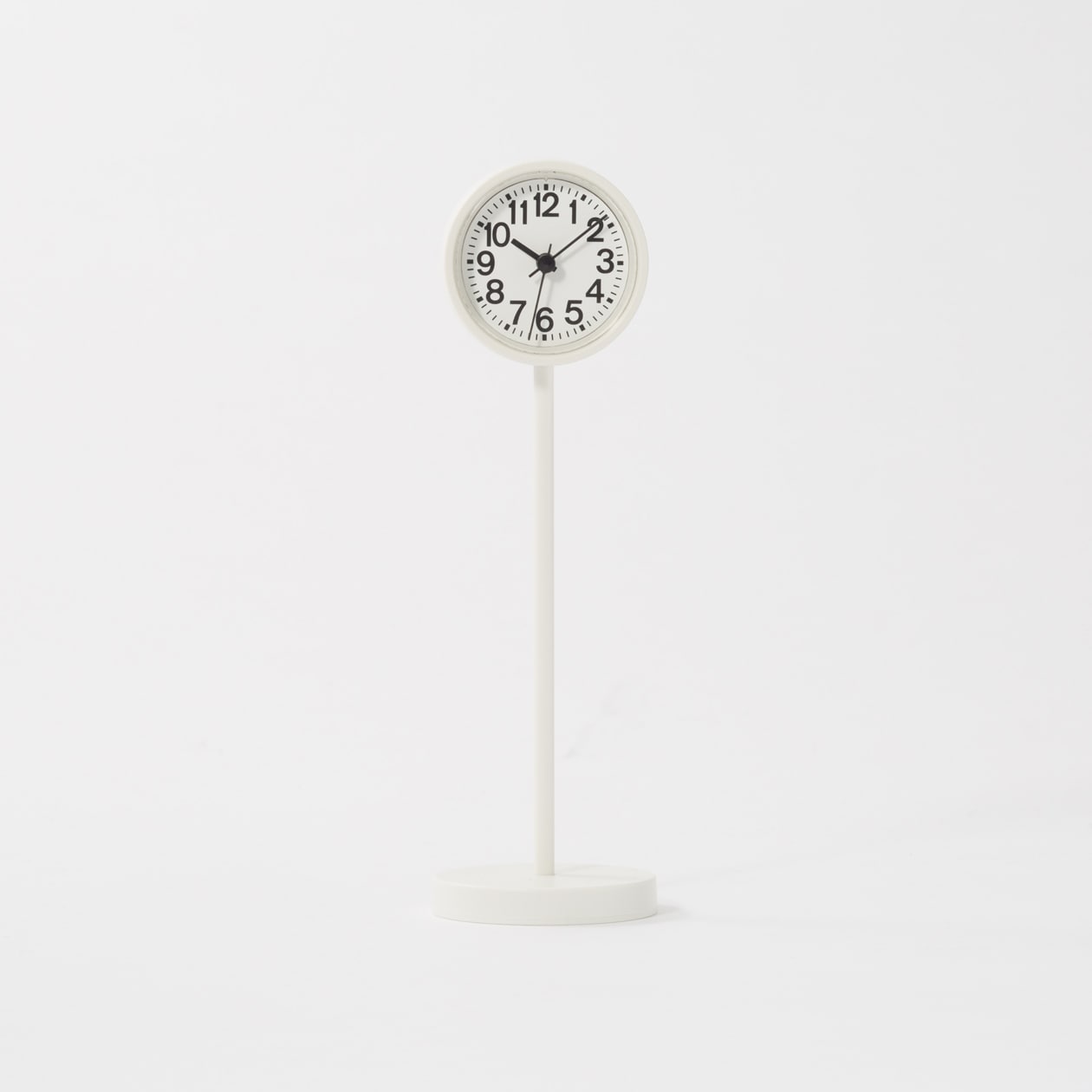 Mini Park Clock - White