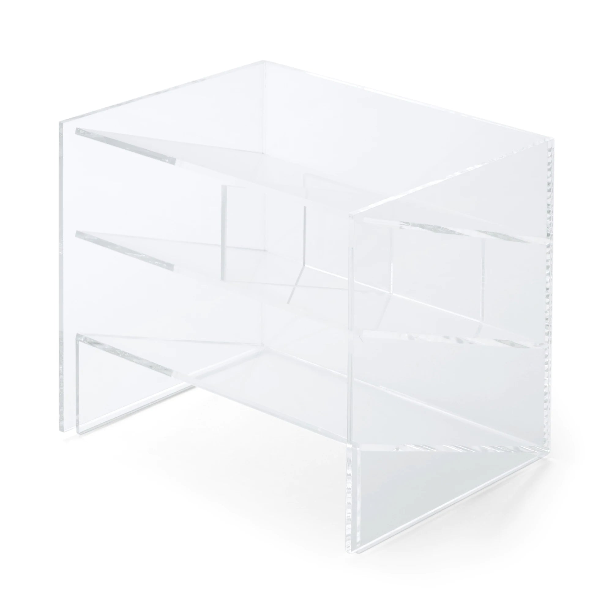 Acrylic 3 Tier Rack Wide