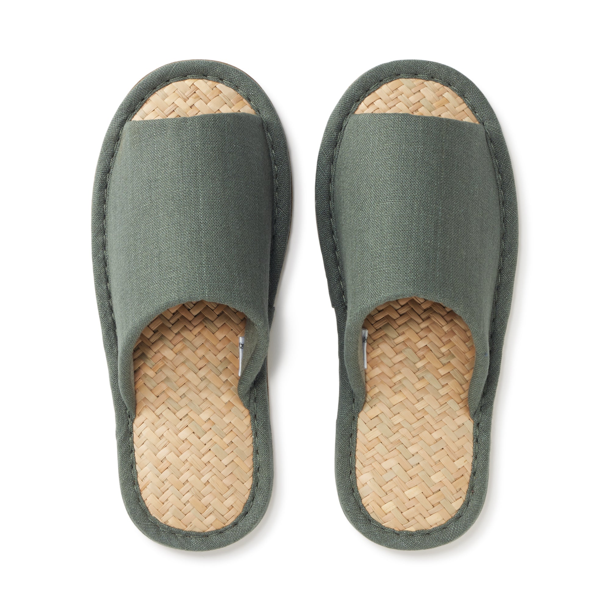 Malay Grass Open Toe Slippers