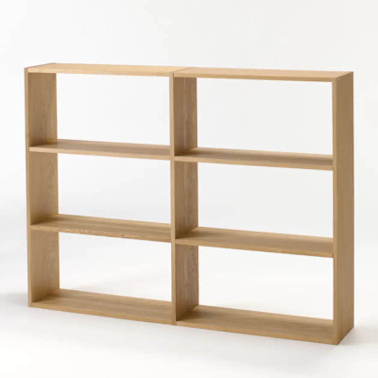Additional Stacking Shelf - Oak - Wide Type - 3 Tiers