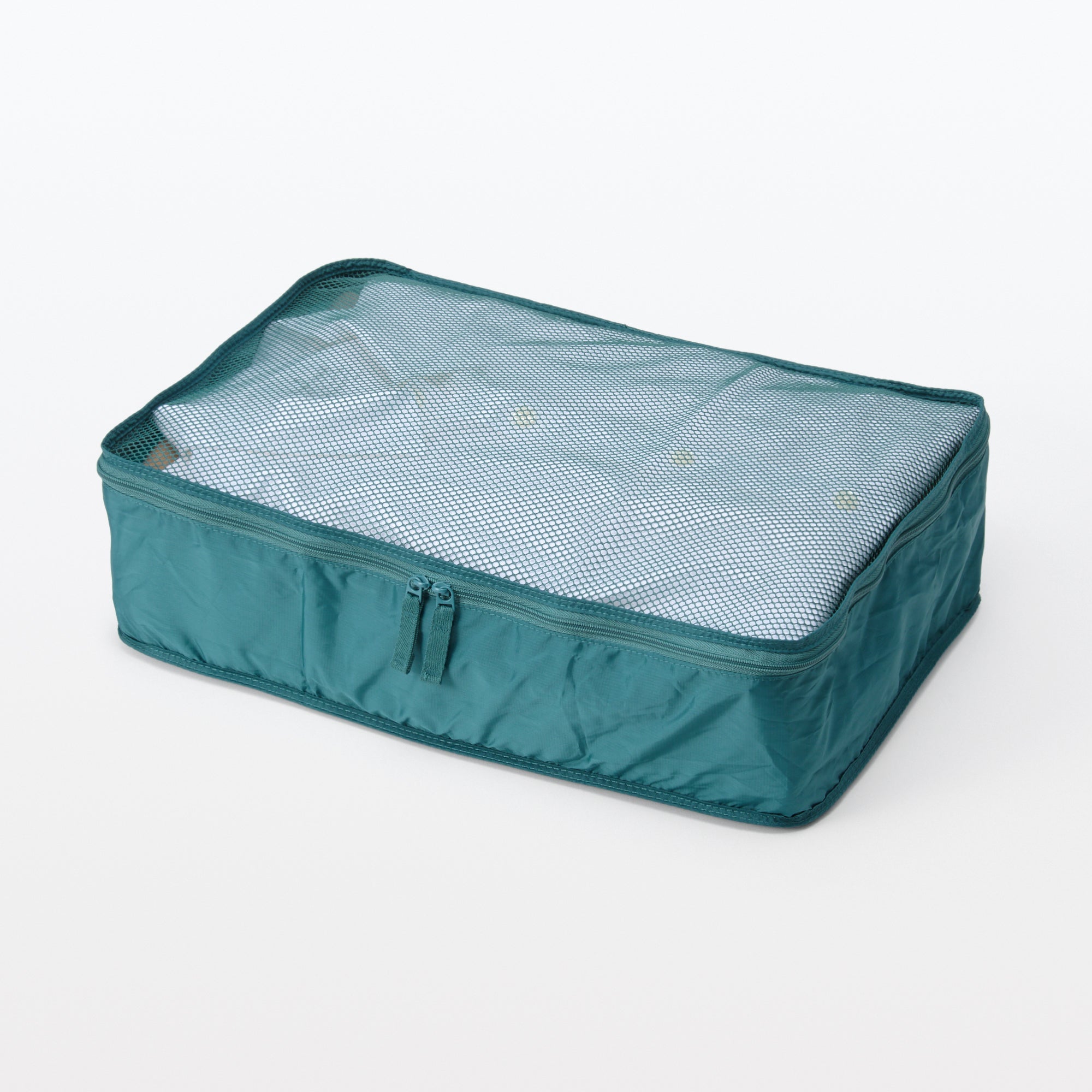 Polyester Gusset Case - Dark Green - Medium