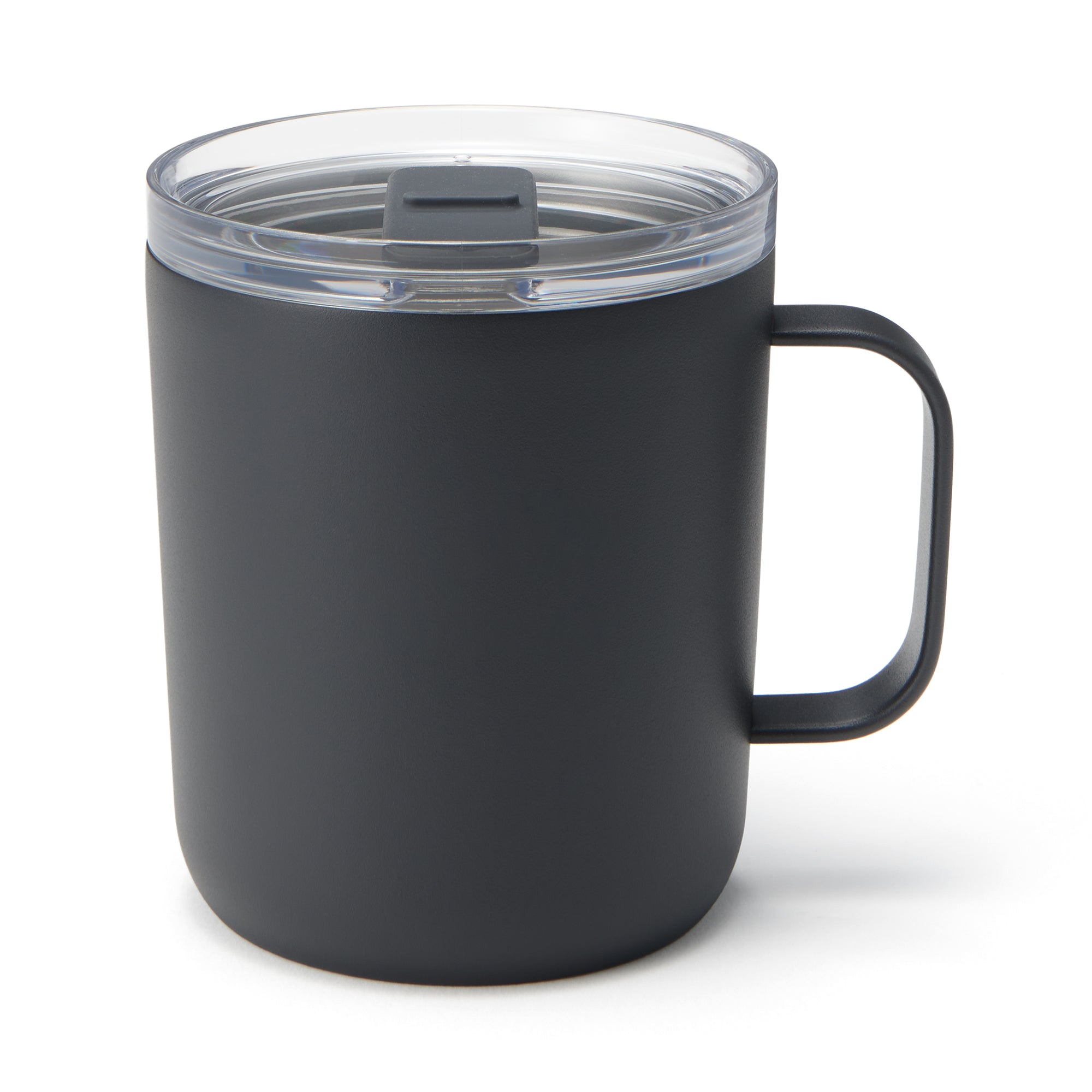 Insulated Travel Mug with Measurements 400 ml - Black