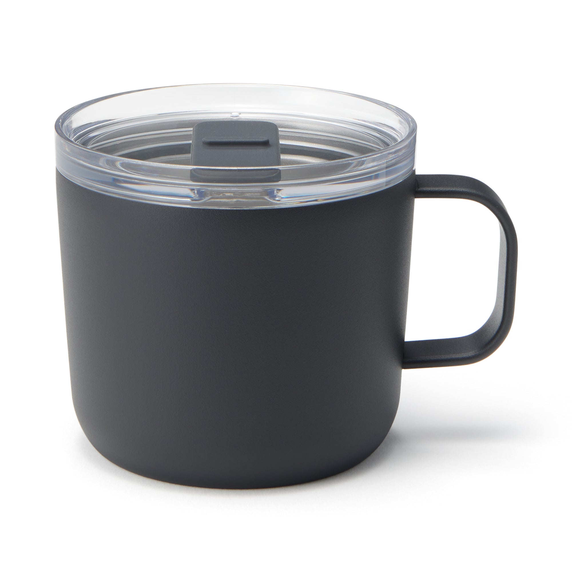 Insulated Travel Mug with Measurements 250 ml - Black