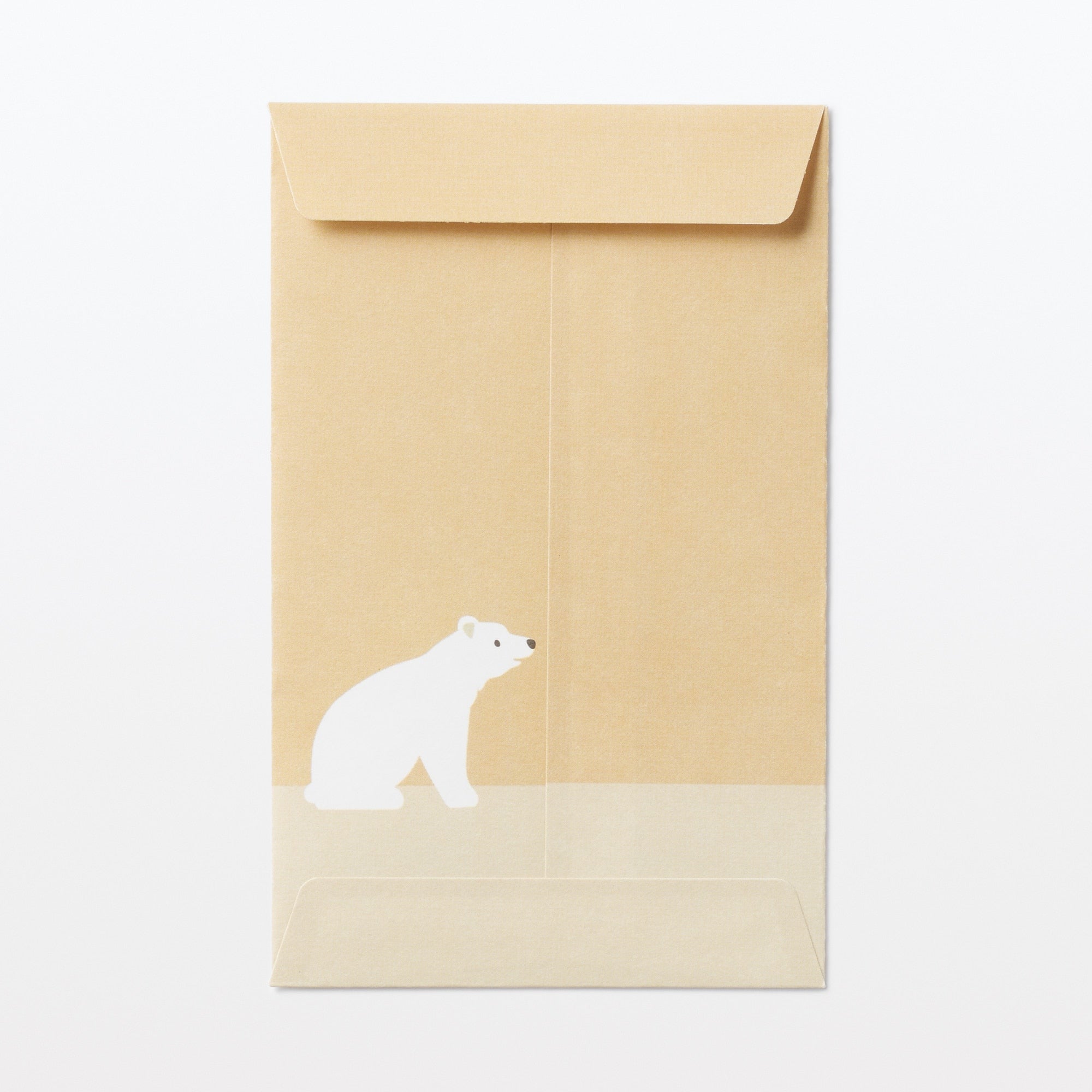 Bamboo Paper Petit Envelope - Small - Polar Bear (3 Pack)