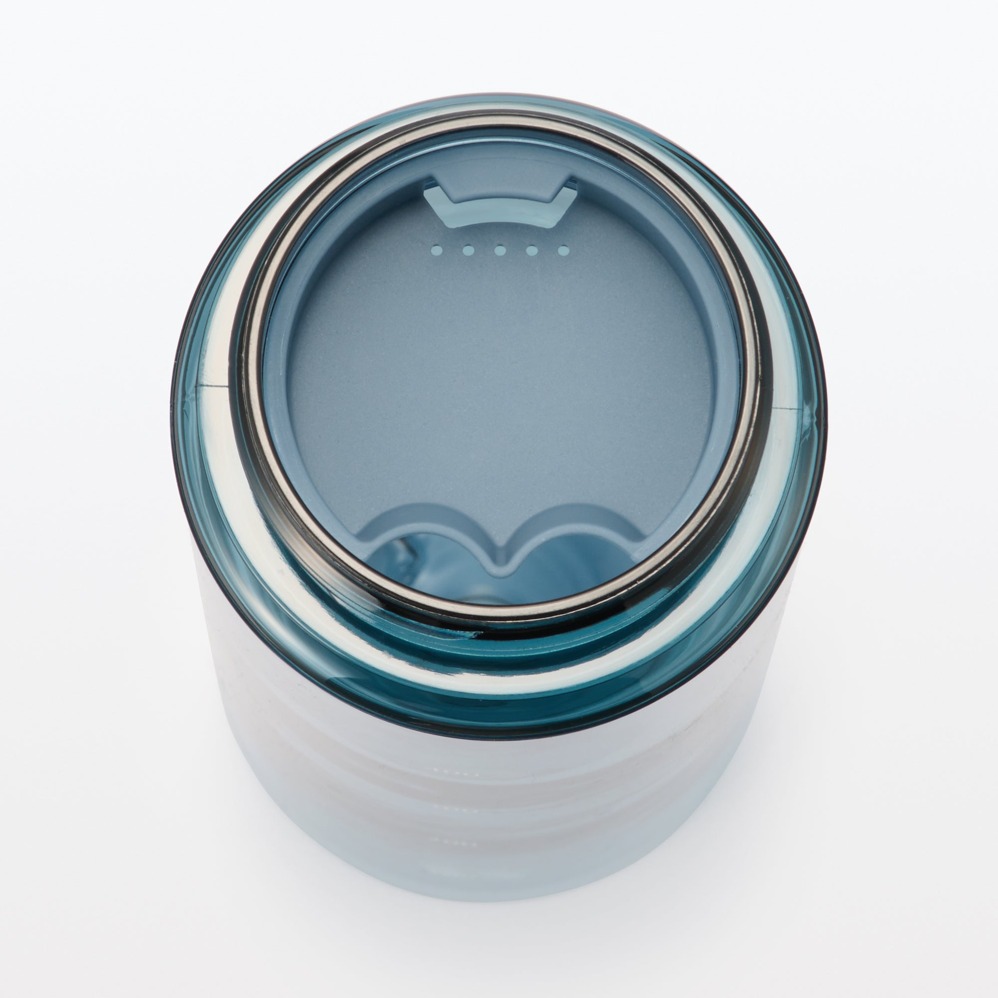 Water Bottle with Measurements 500ml - Blue
