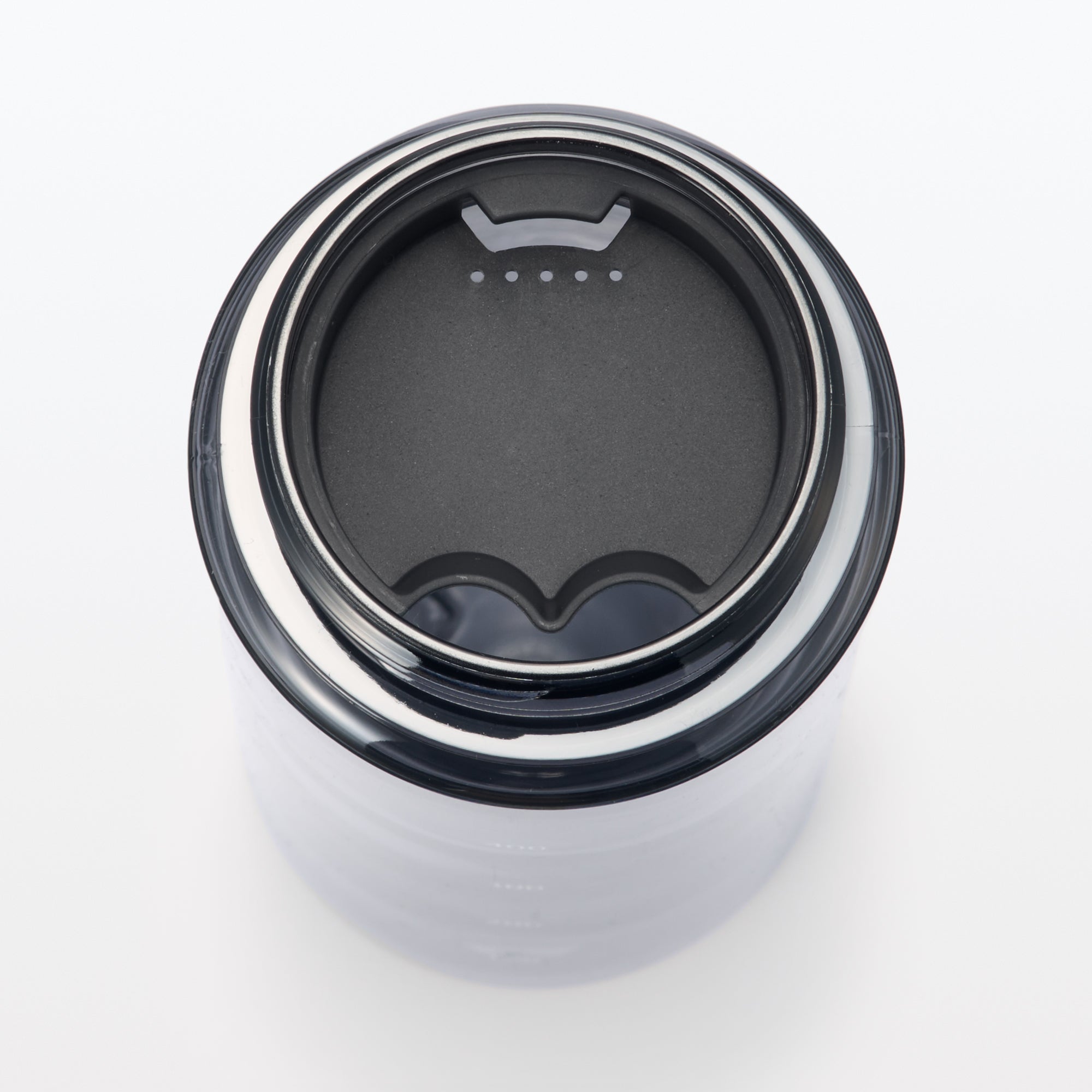 Water Bottle with Measurements 500ml - Dark Grey