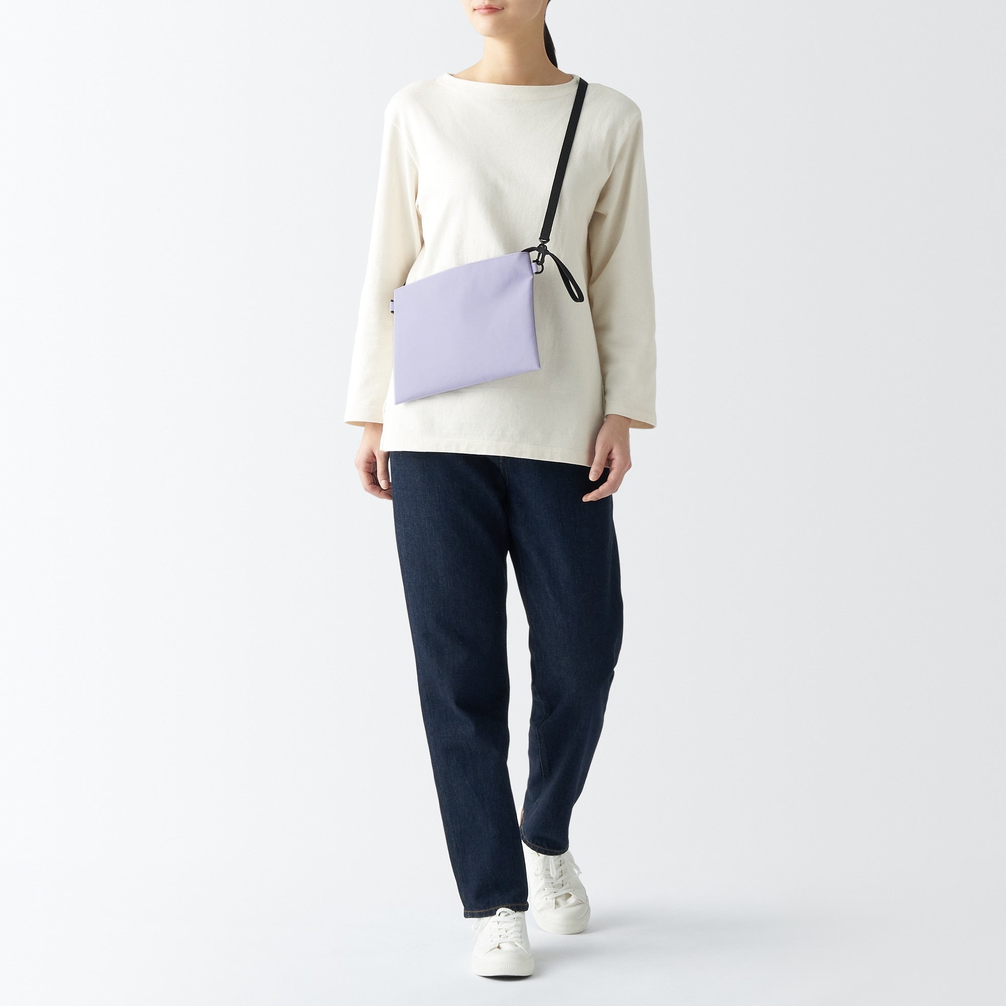 2-Way Water Repellent Sacoche/ Crossbody Bag